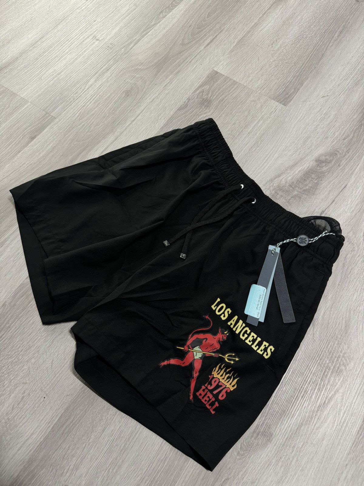 Amiri Amiri Sinner Swim Shorts Size US 29 - 7 Thumbnail