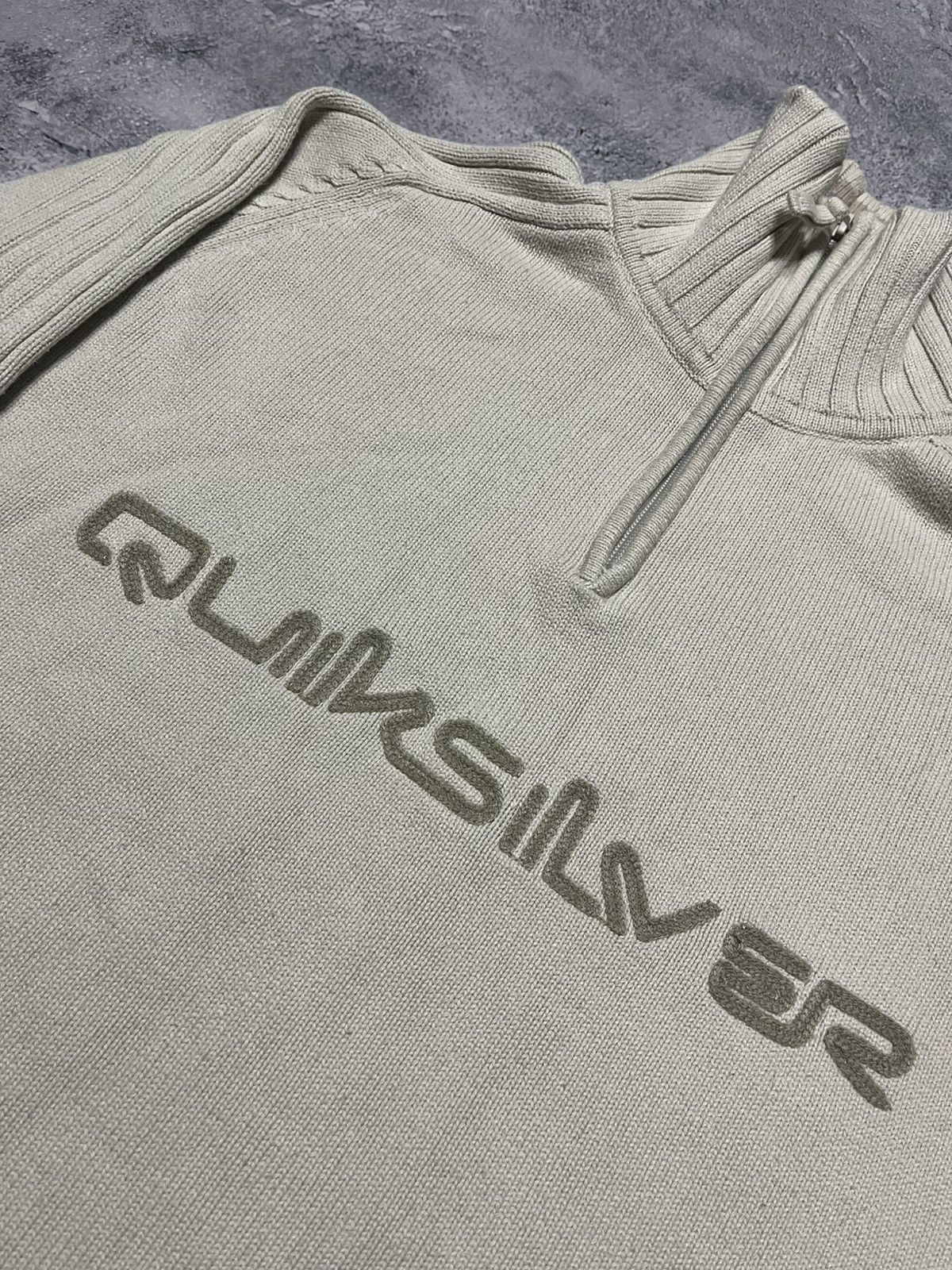 Quiksilver Quiksilver Vintage Sweater Y2K Awant-garde Size US L / EU 52-54 / 3 - 3 Thumbnail