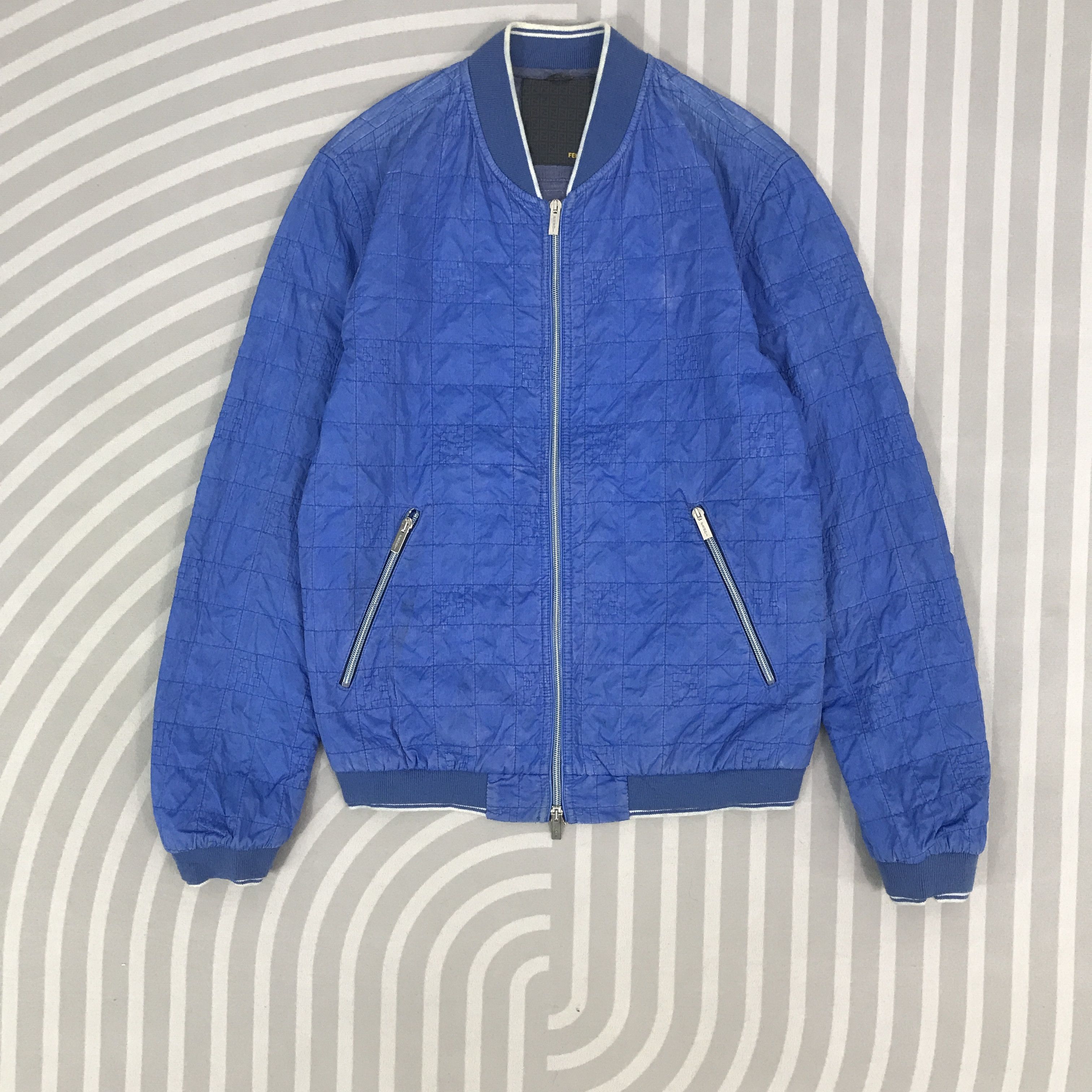 Fendi Fendi Blue Light Jacket Size US M / EU 48-50 / 2 - 1 Thumbnail