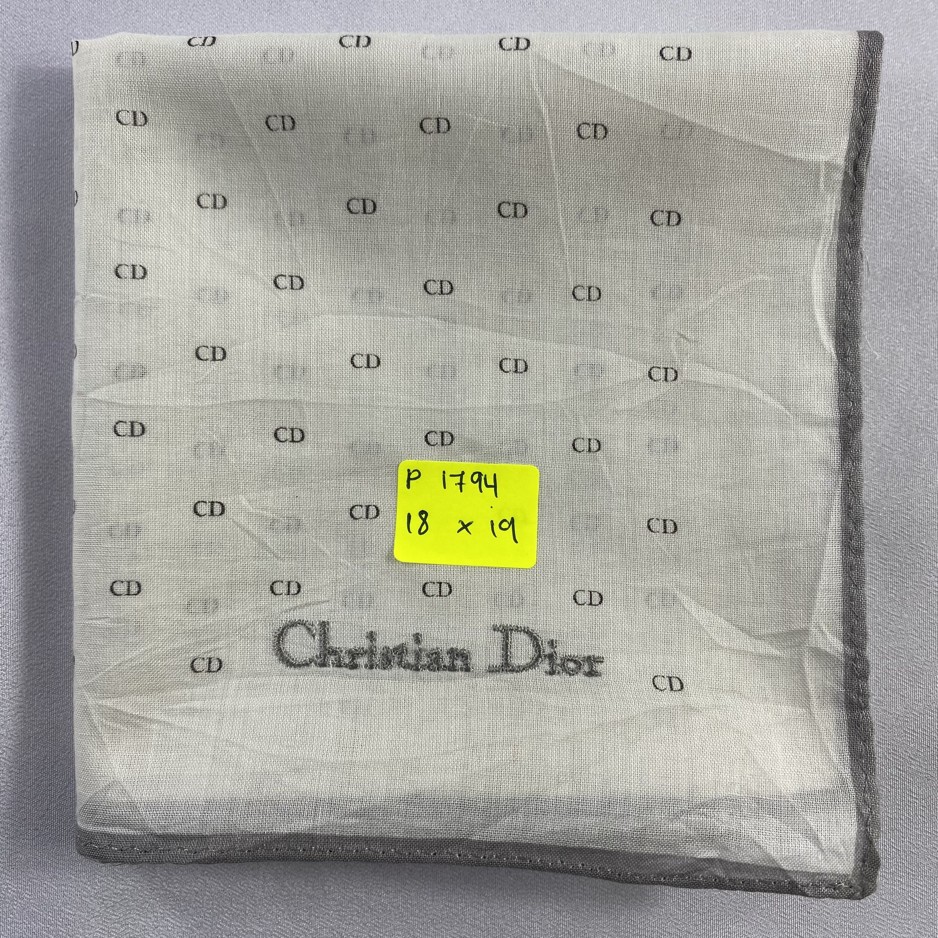 Vintage Christian Dior Monsieur Handkerchief / Neckerchief-P1794 Size ONE SIZE - 6 Thumbnail