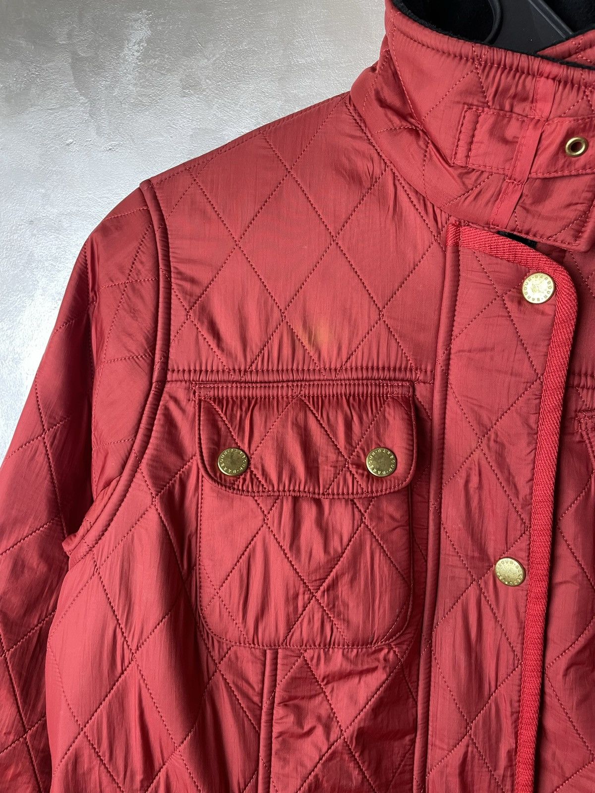 Barbour Barbour International Womens Quilted Jacket Size UK 12 Size M / US 6-8 / IT 42-44 - 9 Thumbnail