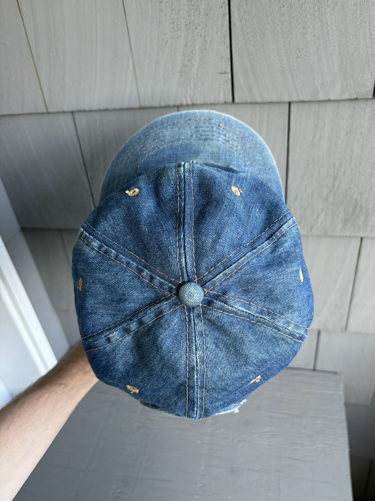Levi's Vintage Levi's Hat Orange Tab 80s Denim Baseball Snapback Size ONE SIZE - 13 Thumbnail