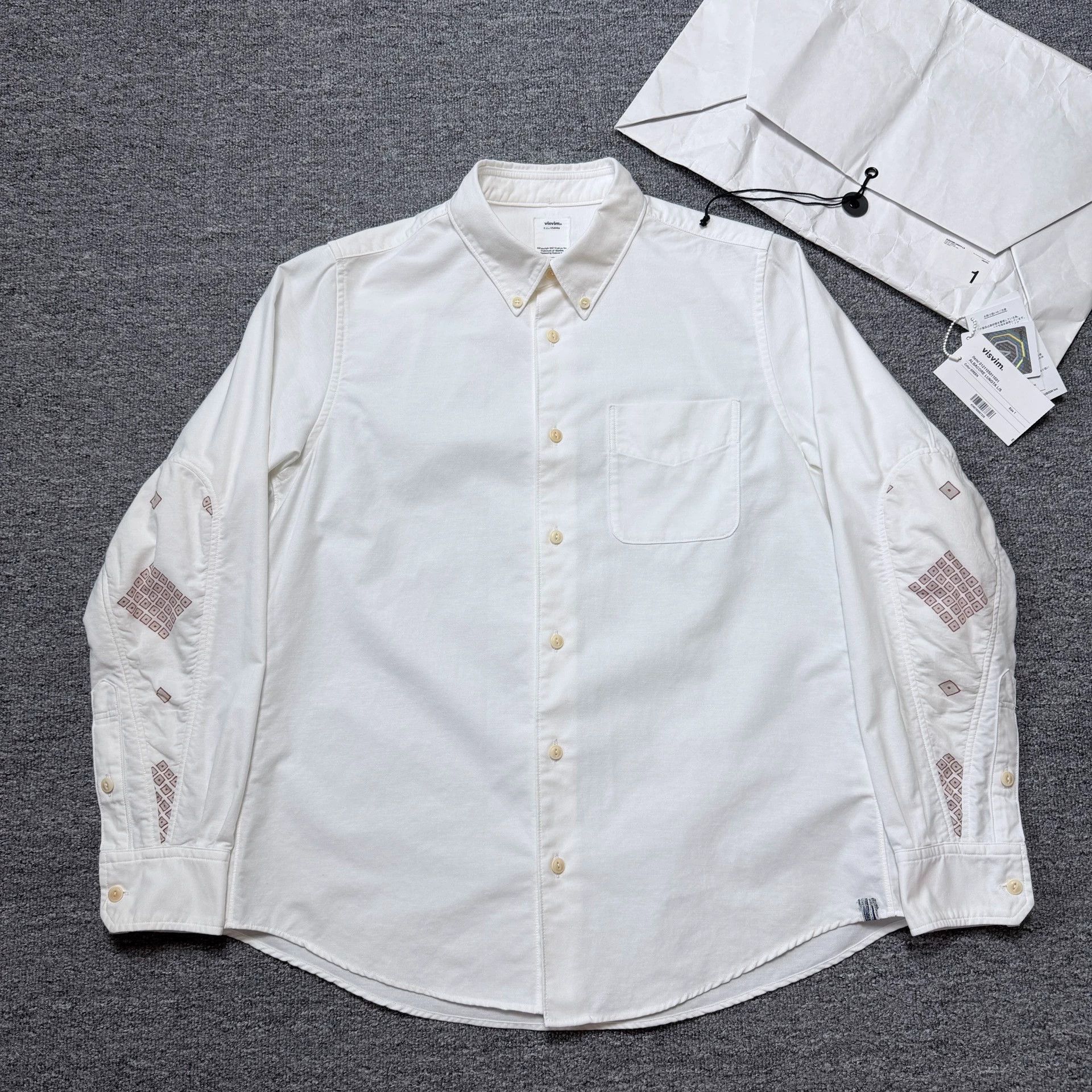 Visvim VISVIM ALBACORE B.D. SHIRT L/S Check Drop Shirt Size US S / EU 44-46 / 1 - 1 Thumbnail
