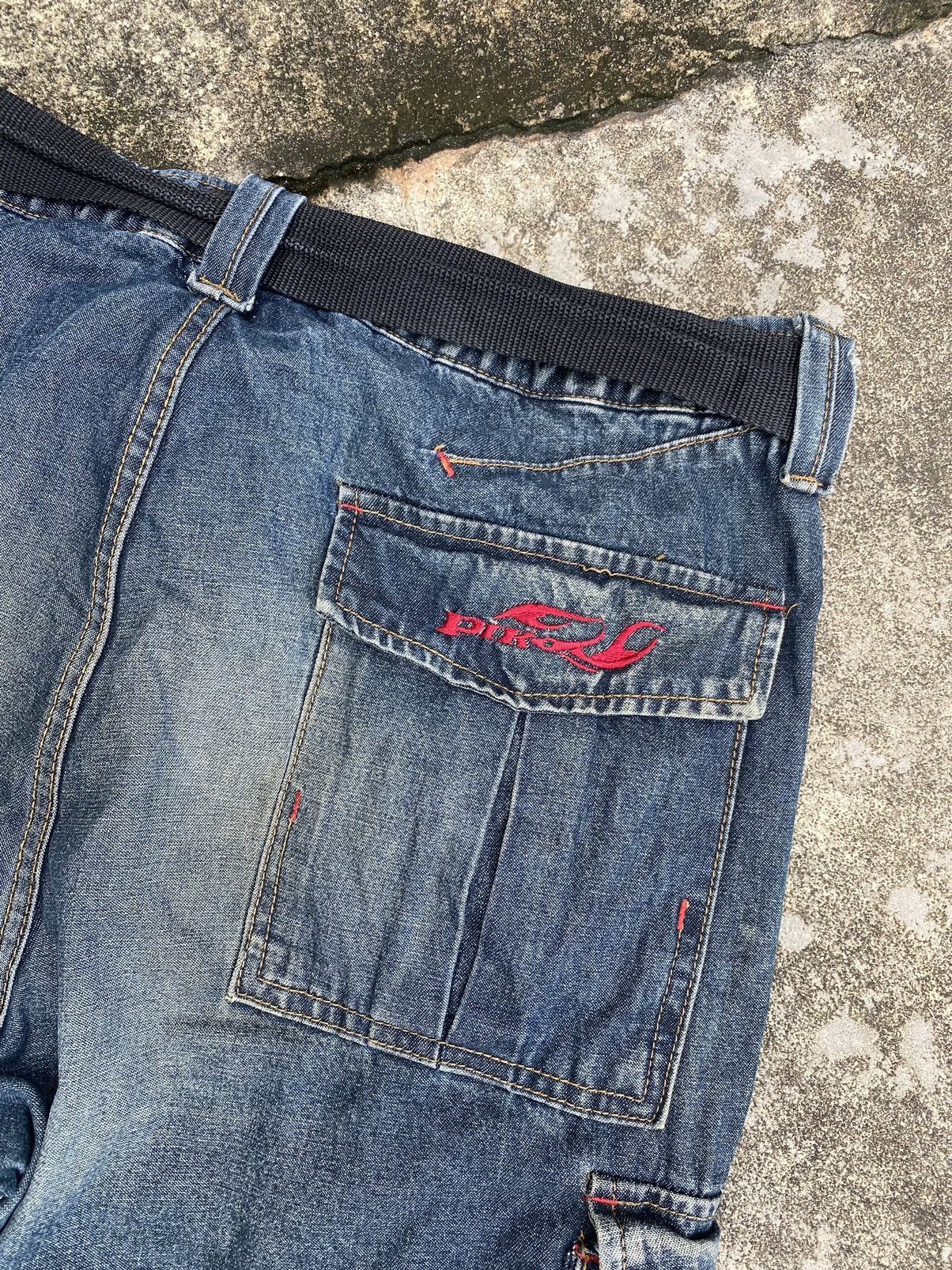 Vintage Vintage Distressed Piko Shorts Surfwear Hip Hop Jorts Pants Size US 37 - 16 Thumbnail
