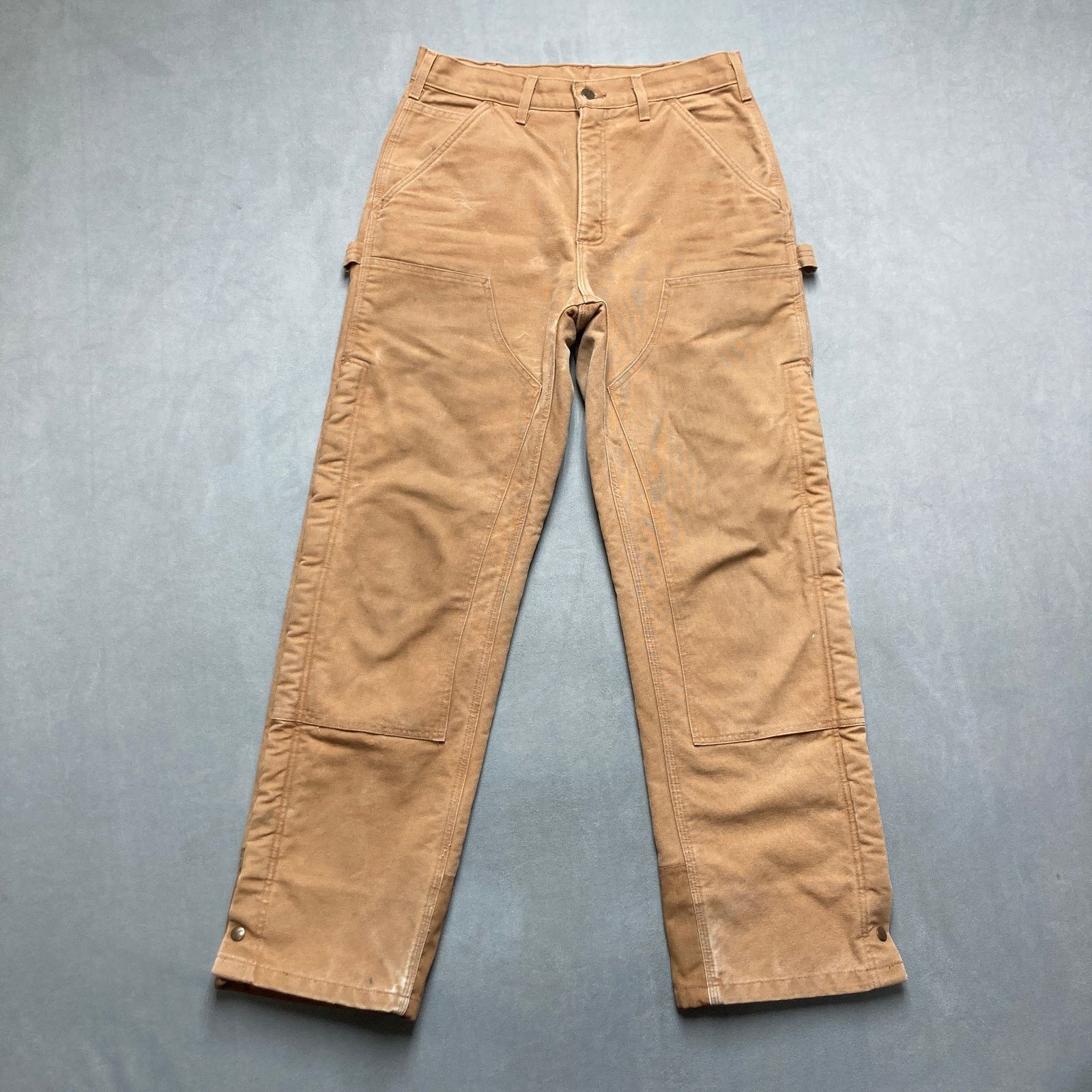 Carhartt Carhartt Sherpa Lined Utility Pants Mens 32x32 B157 BRN Size US 32 / EU 48 - 2 Thumbnail