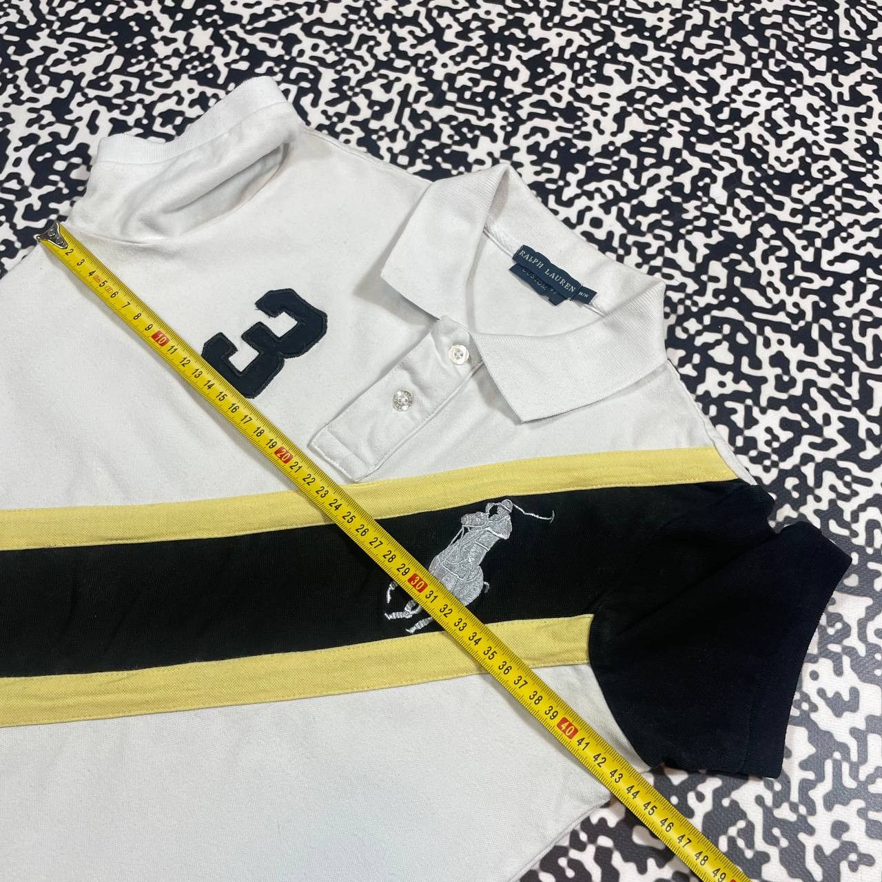 Polo Ralph Lauren Vintage Y2K Polo Ralph Lauren 3 Logo Retro Casual T-shirt Size S / US 4 / IT 40 - 11 Thumbnail