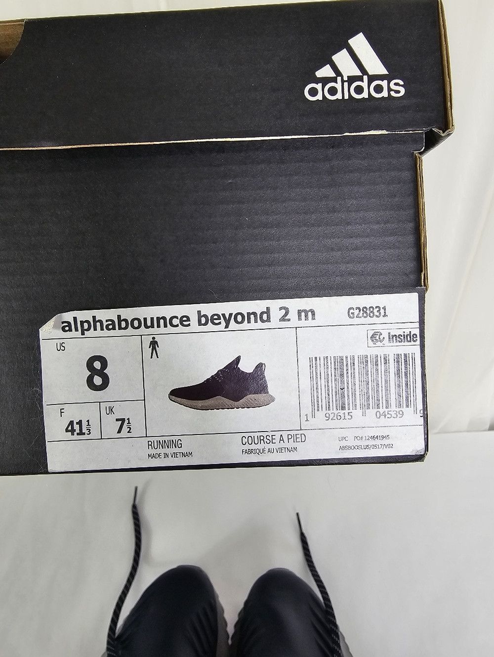 Adidas ADIDAS Alphabounce Beyond 2.0 Sneakers RARE Legend Ink Navy Size US 8 / EU 41 - 9 Thumbnail