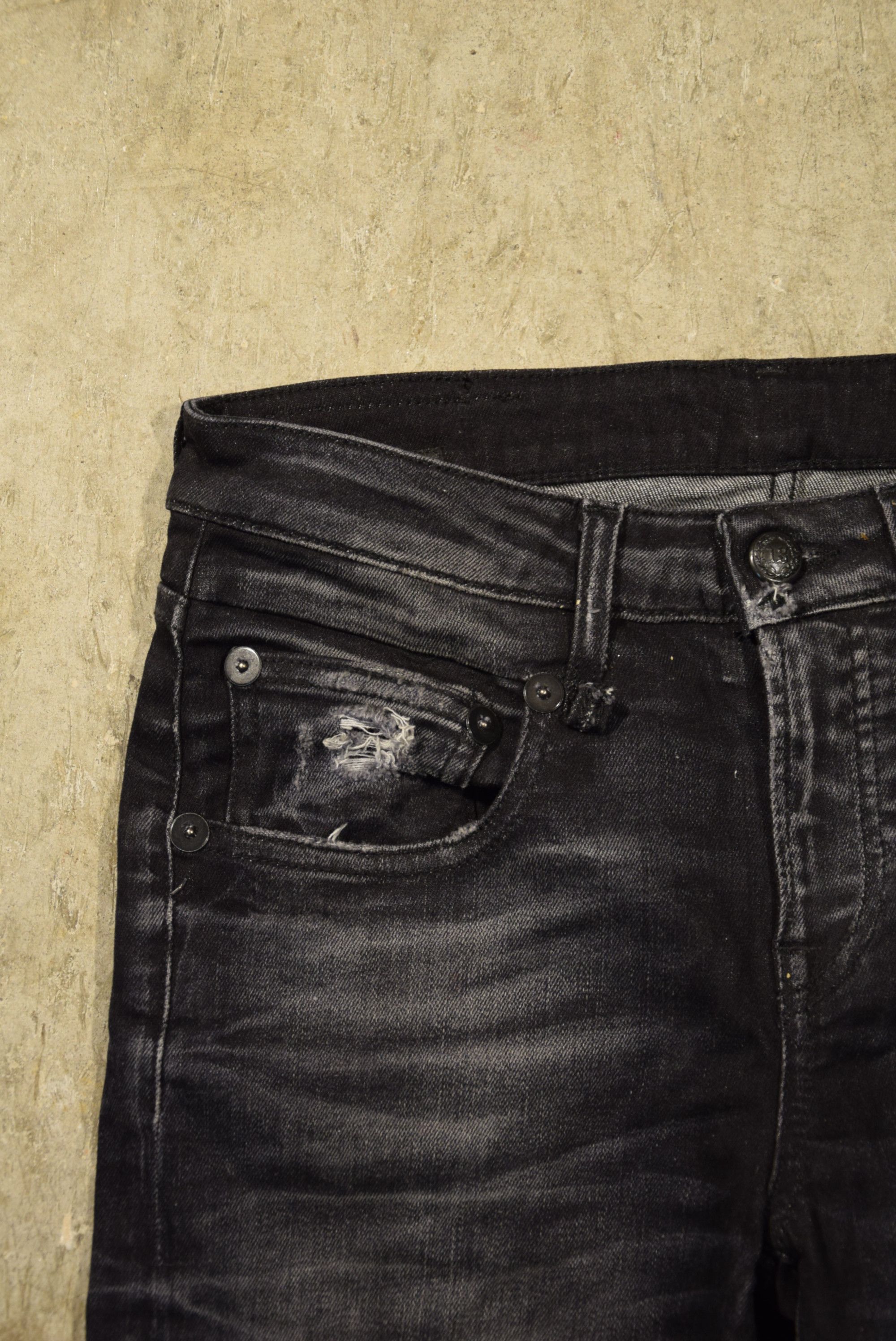 Designer × R13 R13 Boy Straight Jeans Size 27" / US 4 / IT 40 - 6 Thumbnail