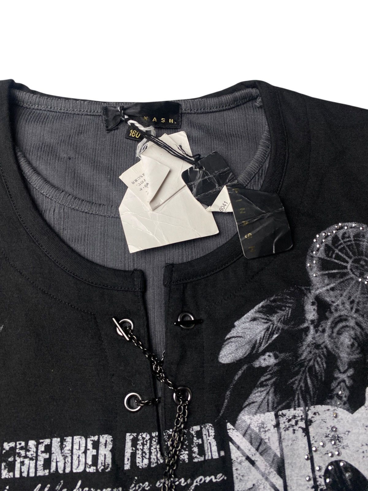 Hysteric Glamour 2000's Spinash Double Layer Skull Longsleeve Size US S / EU 44-46 / 1 - 3 Thumbnail
