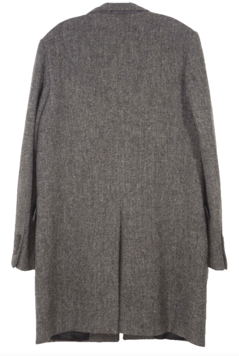 Hedi Slimane Dior Homme Hedi Slimane 2003FW Single Breasted Tweed Coat Size US L / EU 52-54 / 3 - 2 Thumbnail