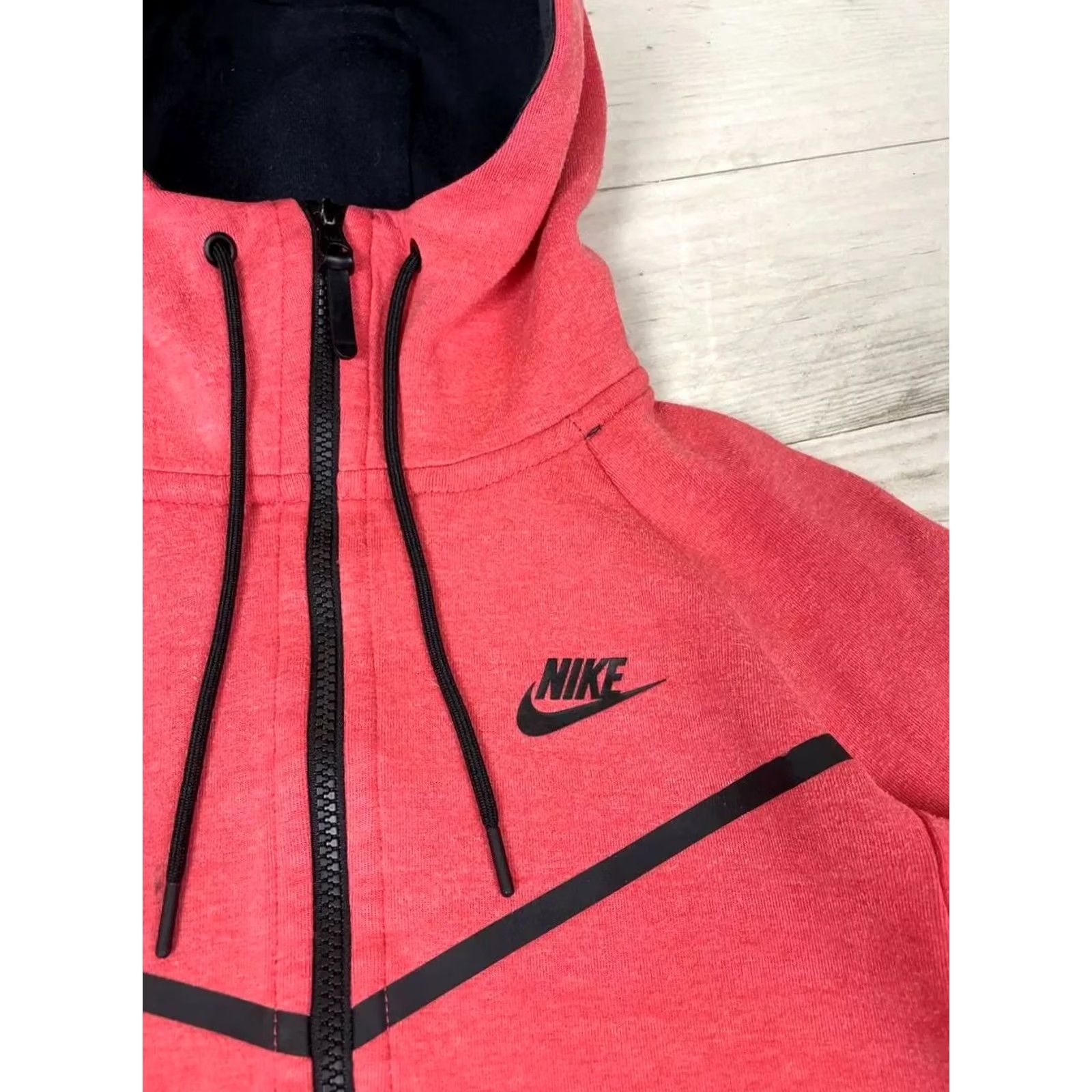 Nike Nike Tech Fleece Hoodie Men XS Red Size US XS / EU 42 / 0 - 6 Thumbnail