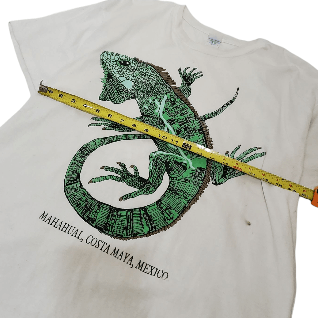 Vintage 90s Mexican Iguana T-Shirt Size US L / EU 52-54 / 3 - 6 Thumbnail