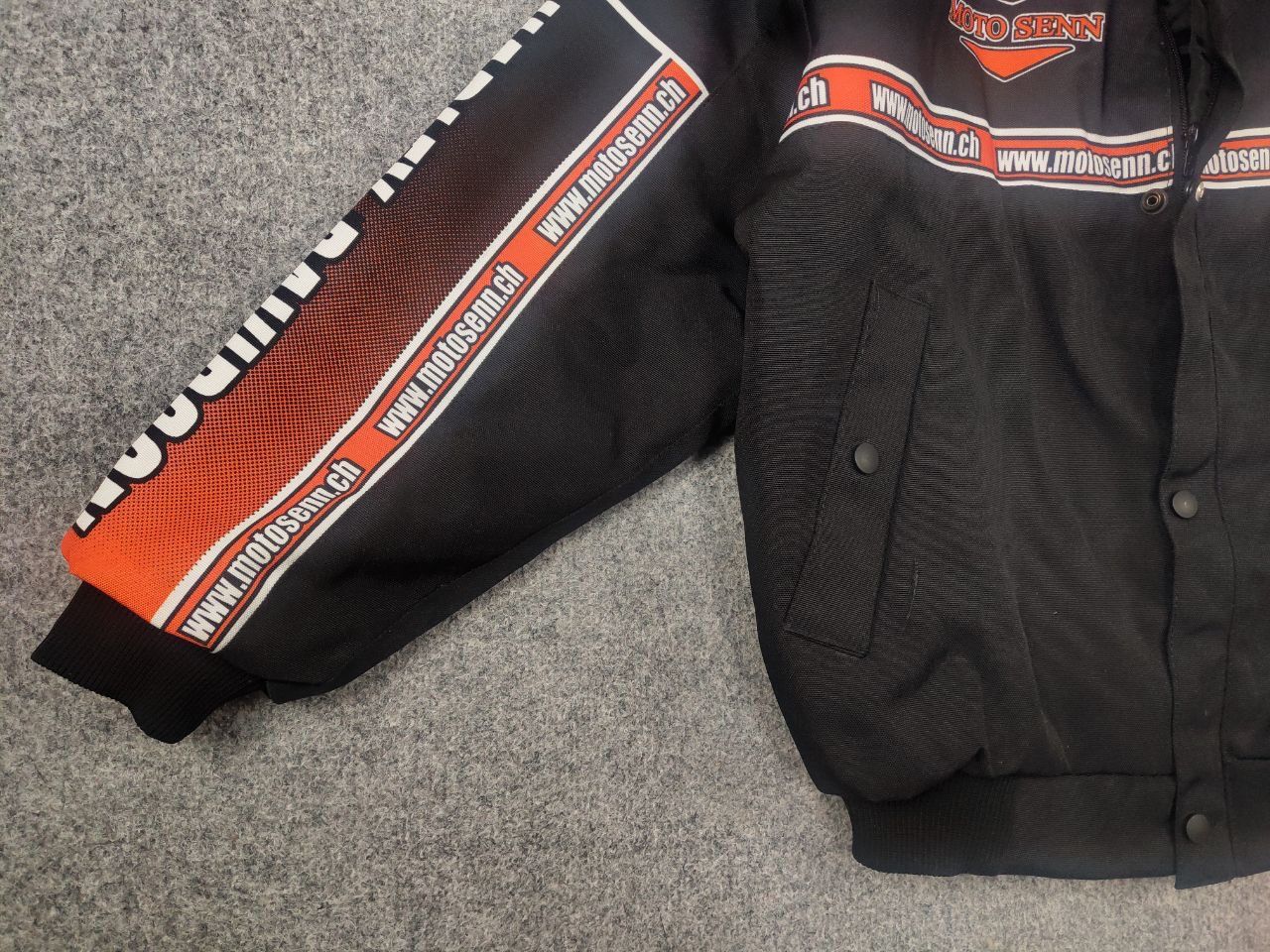 Harley Davidson Vintage Harley Davidson Racing Jacket Bomber Moto Bike Y2K Size US S / EU 44-46 / 1 - 6 Thumbnail