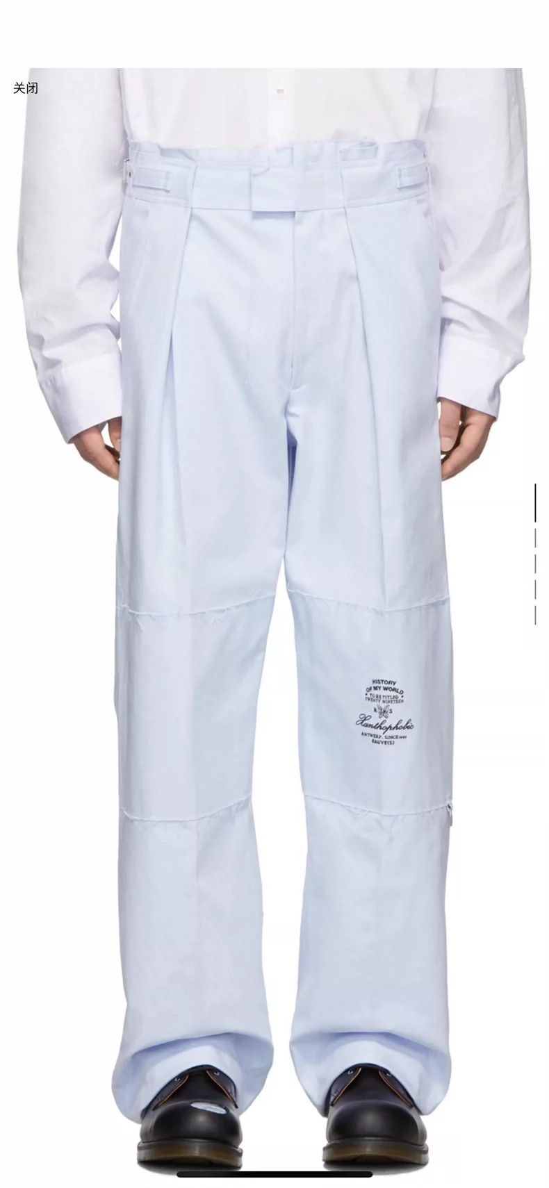 Raf Simons Raf simons Trousers, workwear trousers 19aw Size US 32 / EU 48 - 8 Thumbnail