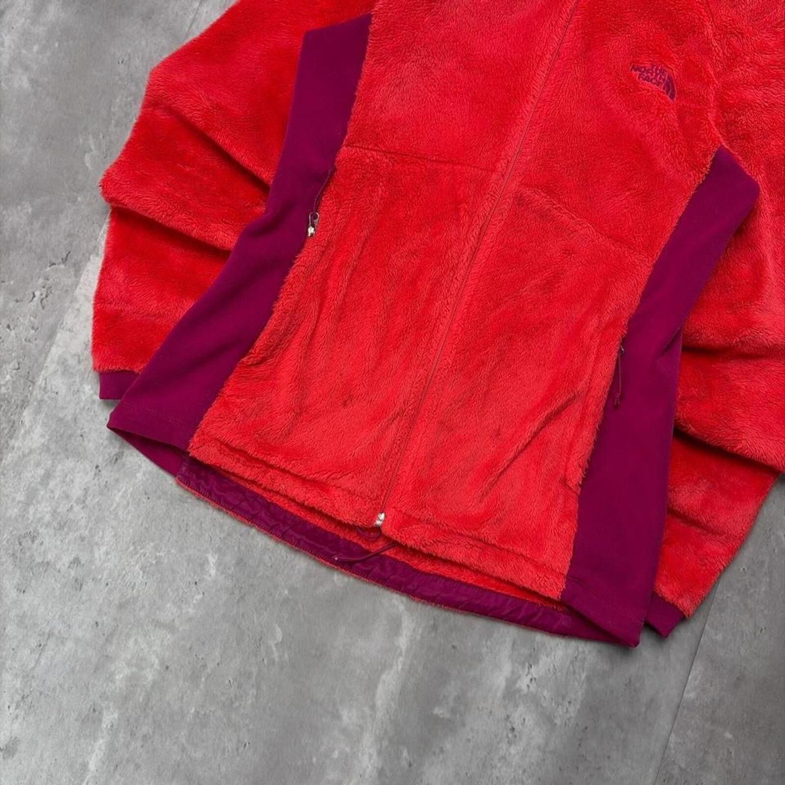 The North Face Y2K Pink The North Face Fur Zip Up Fleece Jacket Size S / US 4 / IT 40 - 4 Thumbnail