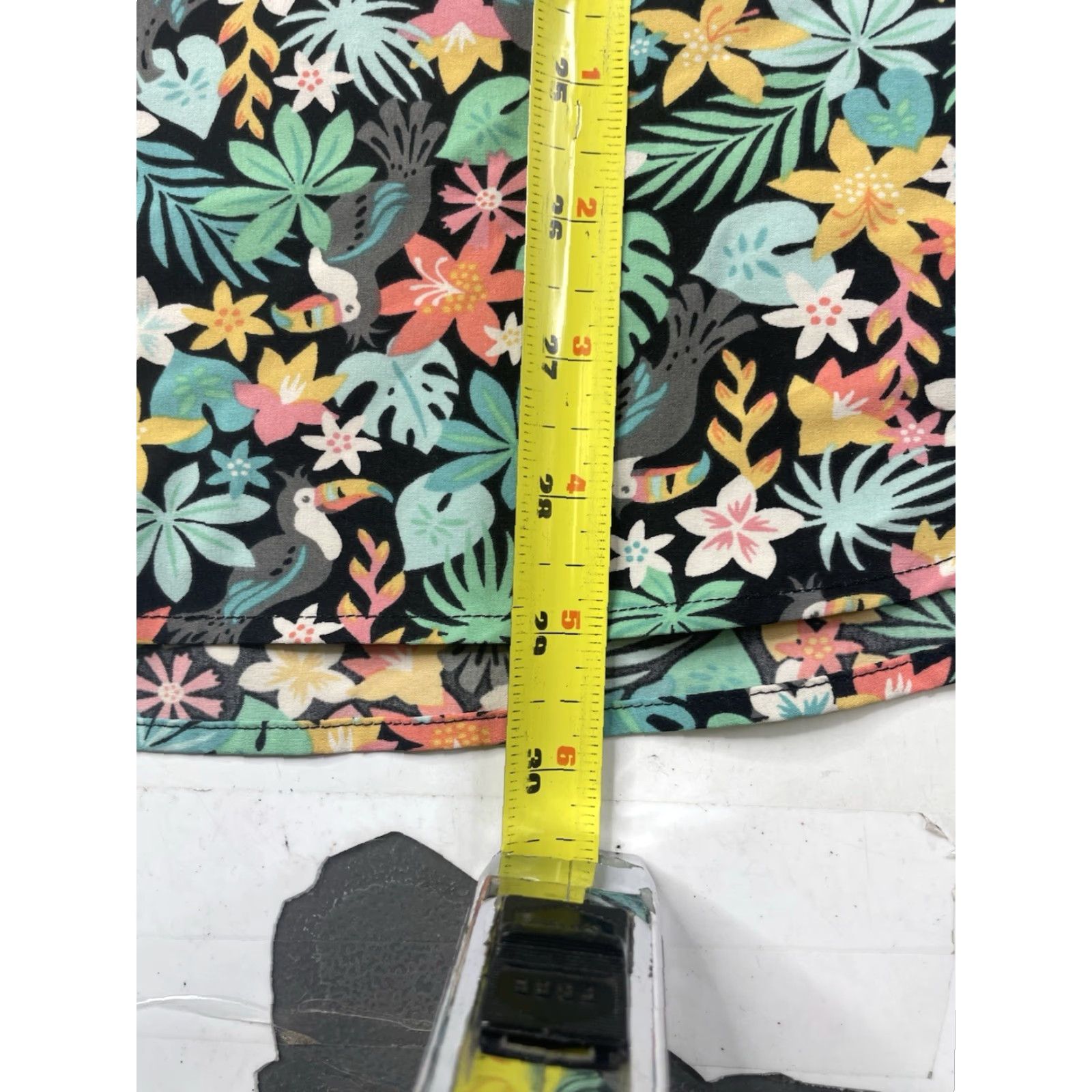 Chubbies CHUBBIES Popover Floral Hawaiian TOUCAN Macaw Button-Up Shirt Mens M Multicolor Hawaiian Theme Short Sleeve Size US M / EU 48-50 / 2 - 5 Thumbnail