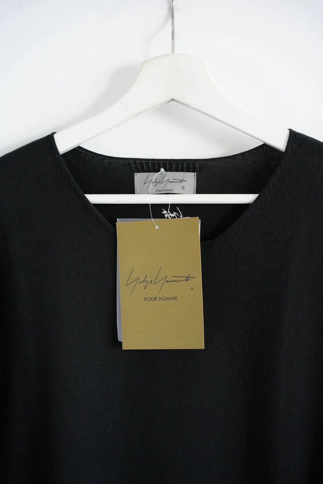 Yohji Yamamoto Yohji Yamamoto 24SS Sig LS Cashmere Blend Sweater Size US L / EU 52-54 / 3 - 3 Thumbnail