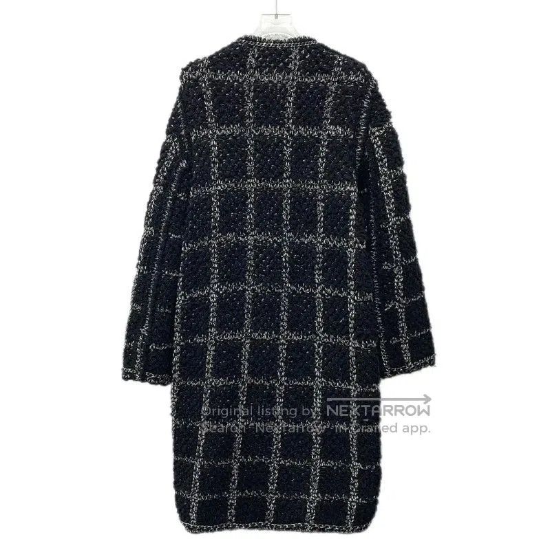 Chanel Chanel Black Wool Women's Coat . Size S / US 4 / IT 40 - 2 Thumbnail