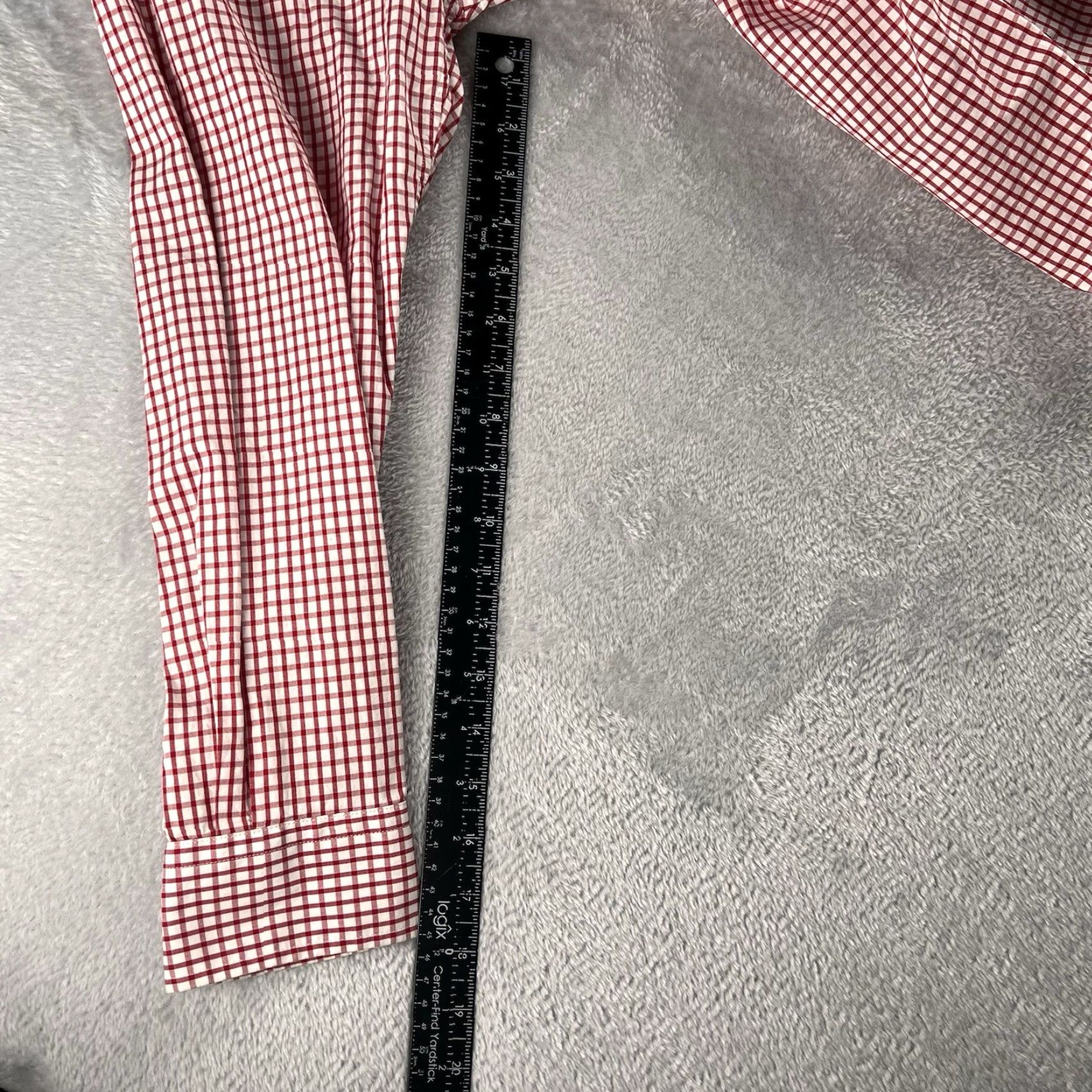 Vineyard Vines Vineyard Vines Shirt Mens Medium Button-Up Checkered Red White Whale Knit Cotton Long Sleeve Collared Classic Button Down Embroidered Size US M / EU 48-50 / 2 - 6 Thumbnail