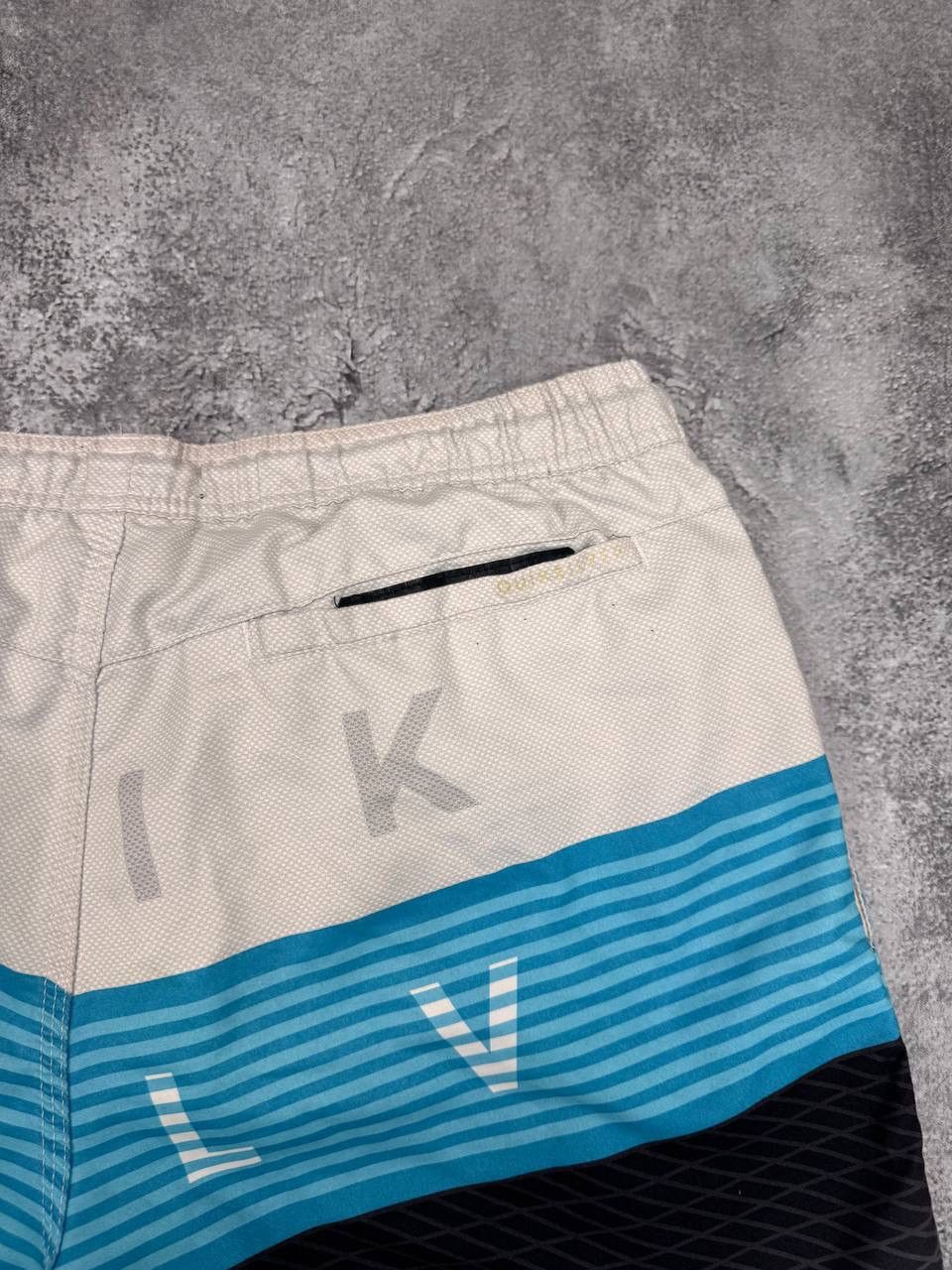 Quiksilver Quiksilver Men Volley Swim Shorts White Blue Black Size M Size US 34 / EU 50 - 6 Thumbnail