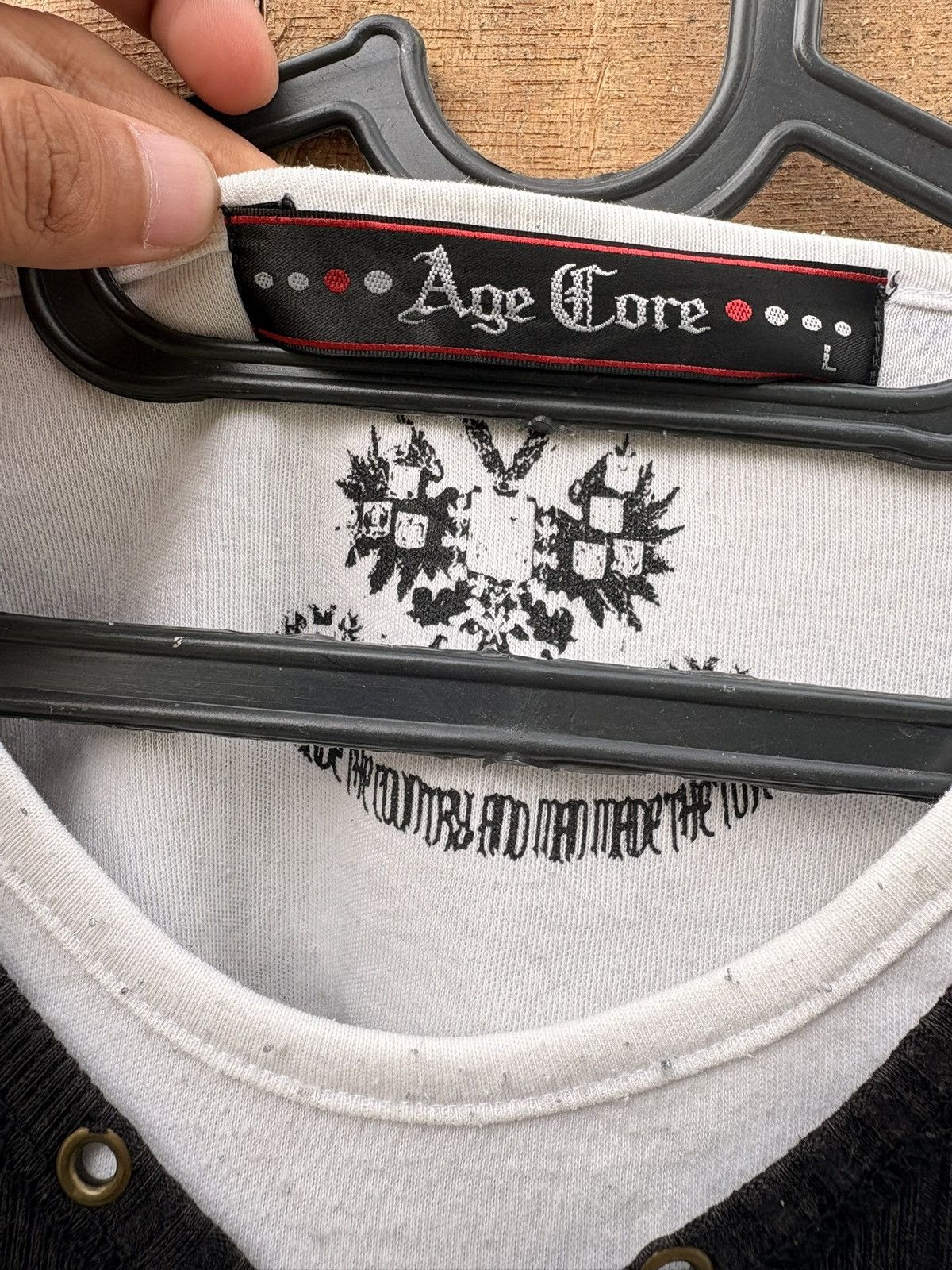 Japanese Brand Age Core Poem Double Layer Hysteric Style Size US L / EU 52-54 / 3 - 8 Thumbnail