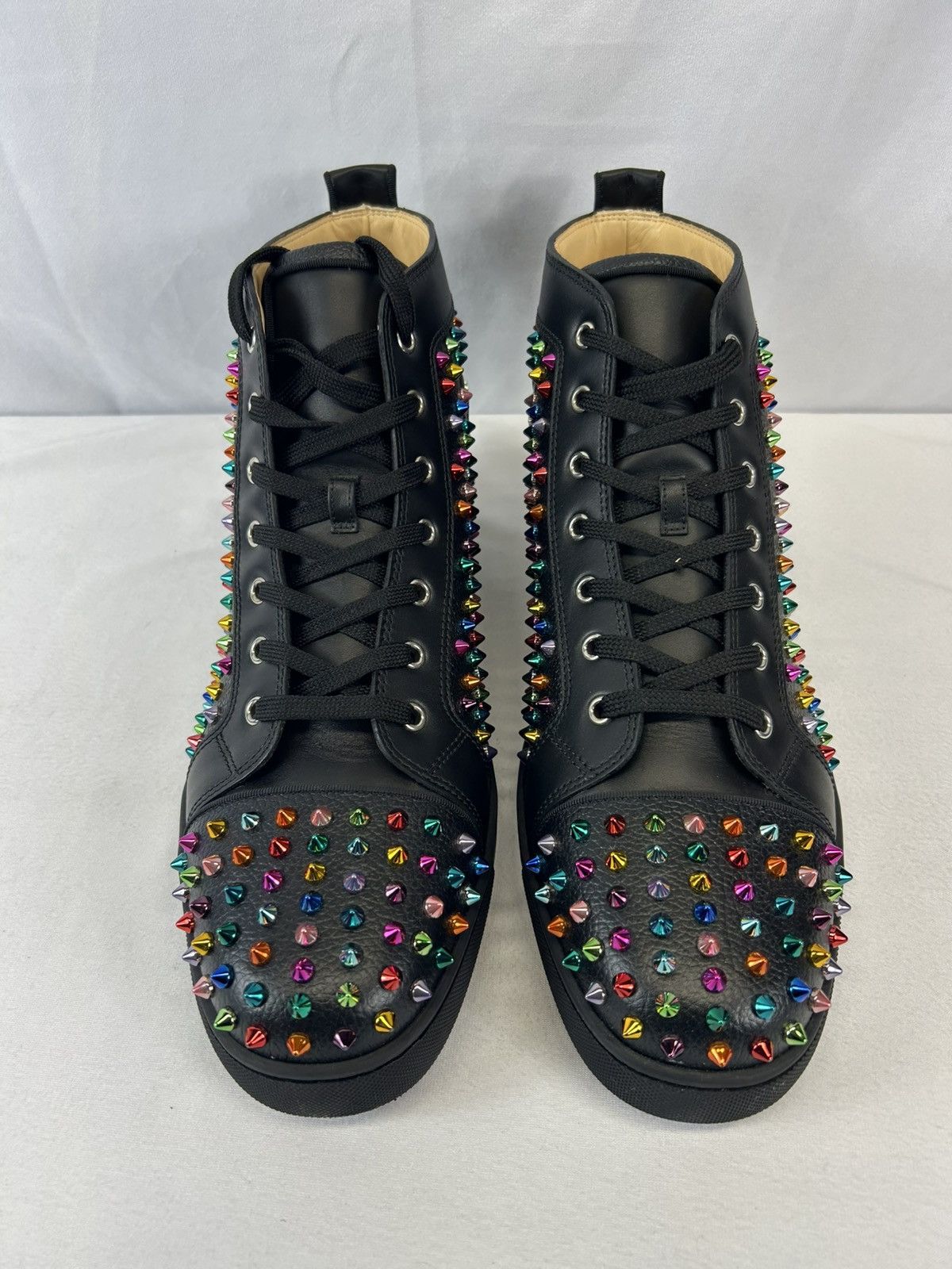 Christian Louboutin CHRISTIAN LOUBOUTIN Louis Spikes Boum Boum Leather Size US 15 / EU 48 - 6 Thumbnail