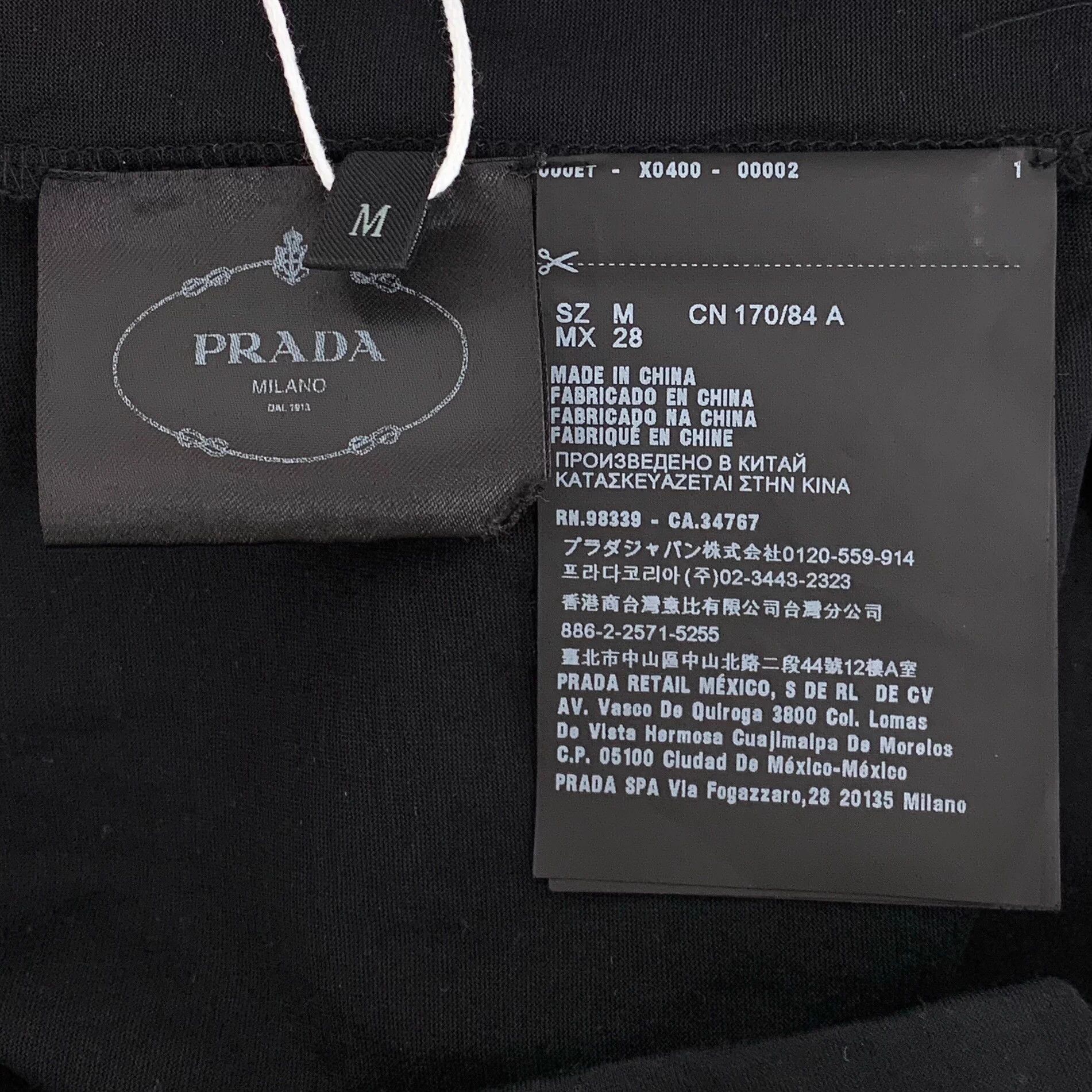 Prada Prada Black Lace Trim Cotton Sleeveless Top M Size M / US 6-8 / IT 42-44 - 6 Thumbnail