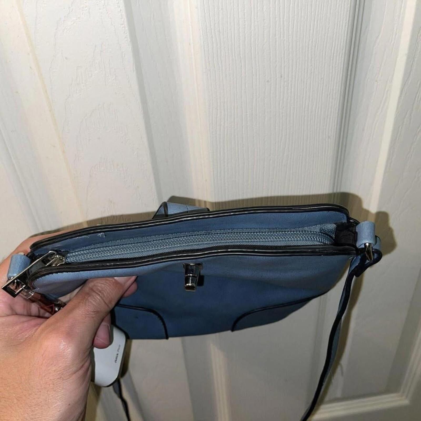 Other Stylish Blue Crossbody Bag with Adjustable Strap Size ONE SIZE - 8 Thumbnail
