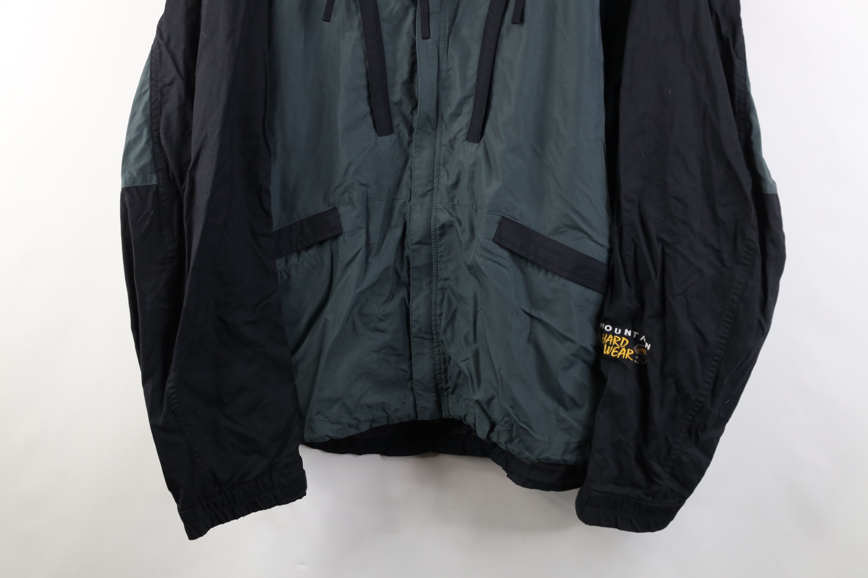 Mountain Hardwear Vintage Mountain Hardwear Packable Hooded Rain Jacket Size US L / EU 52-54 / 3 - 3 Thumbnail