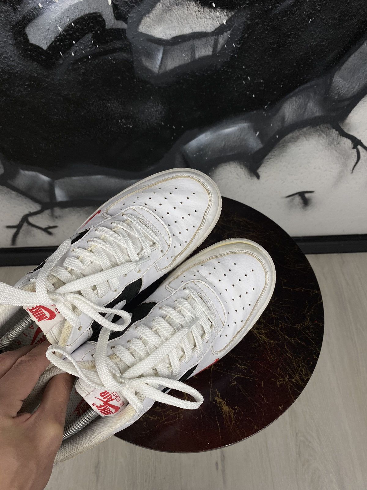 Nike Nike Air Force Custom Sneakers Shoes Size US 11.5 EUR 45.5 Size US 11.5 / EU 44-45 - 4 Thumbnail