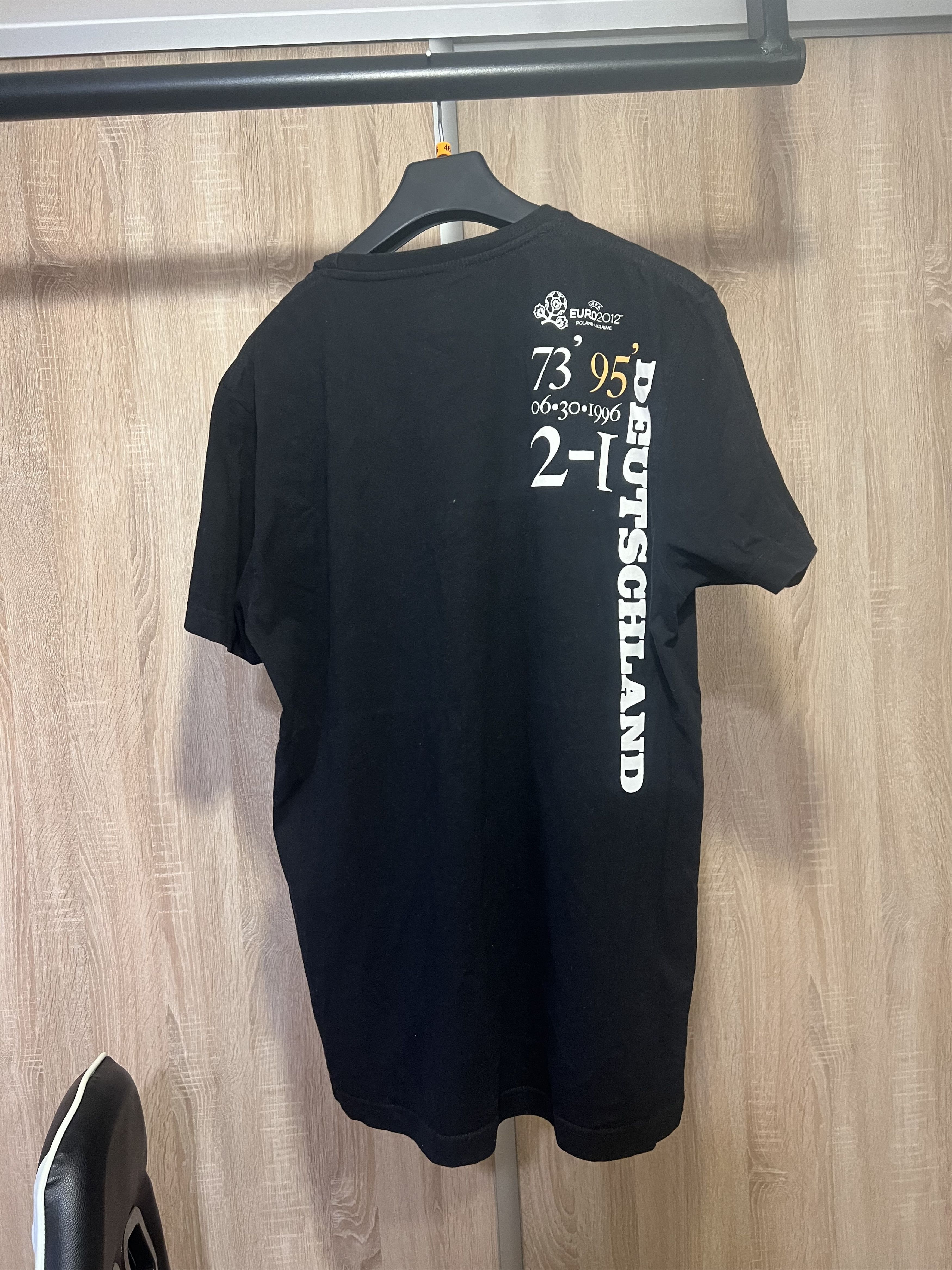 Vintage Vintage UEFA Euro 1996 Deutschland Tee T-shirt 90s Size US XL / EU 56 / 4 - 2 Thumbnail