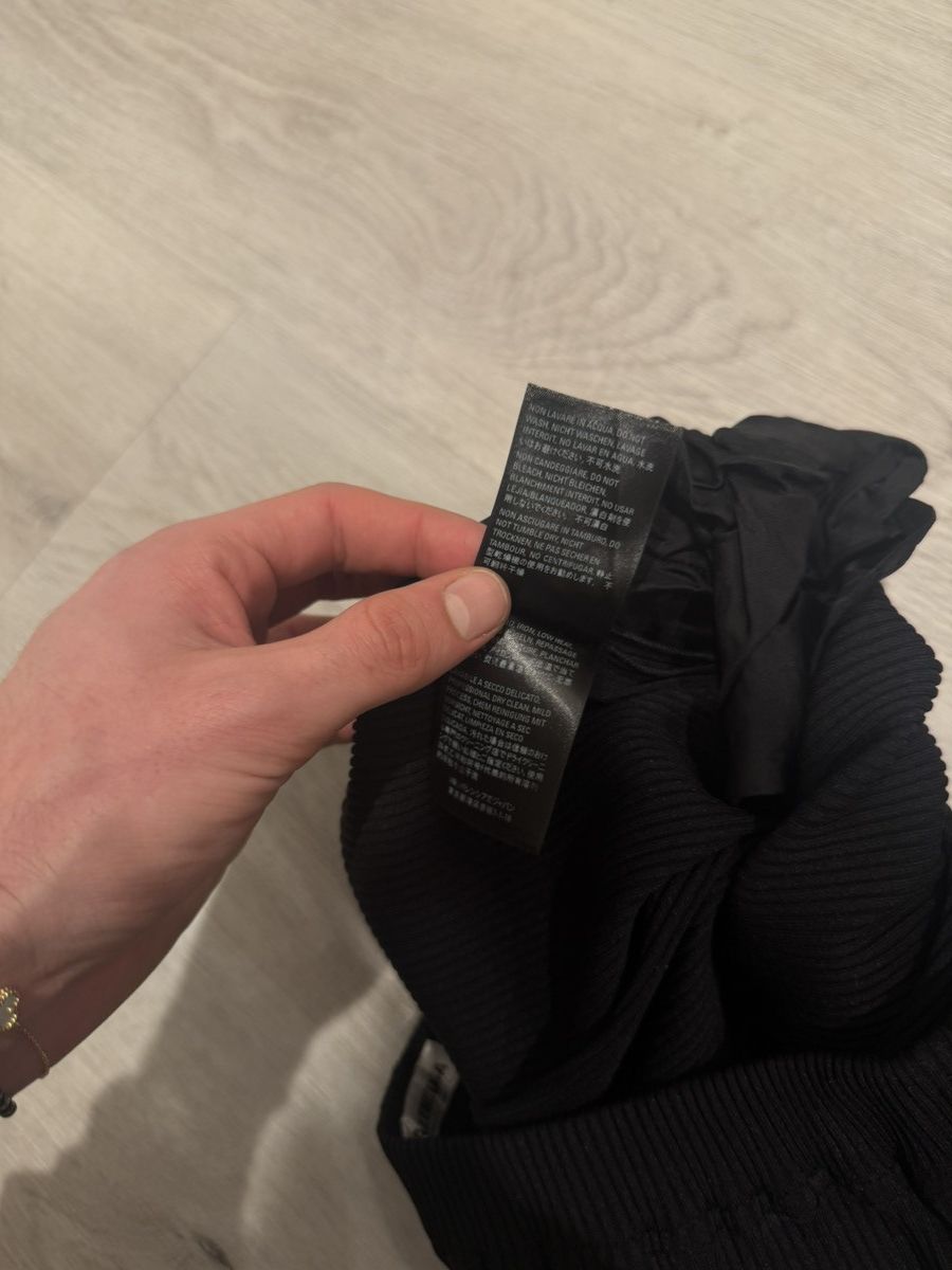 Balenciaga f/w 2020 ultra wide leg ribbed sweatpants!! Size US 28 / EU 44 - 7 Thumbnail