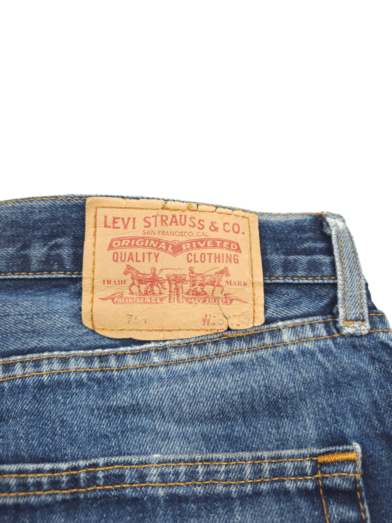 Levi's × Levi's Vintage Clothing 💎 Size 36/32 Vintage 90's Levi's 751 Jeans Y2K 501 550 Size US 36 / EU 52 - 11 Thumbnail