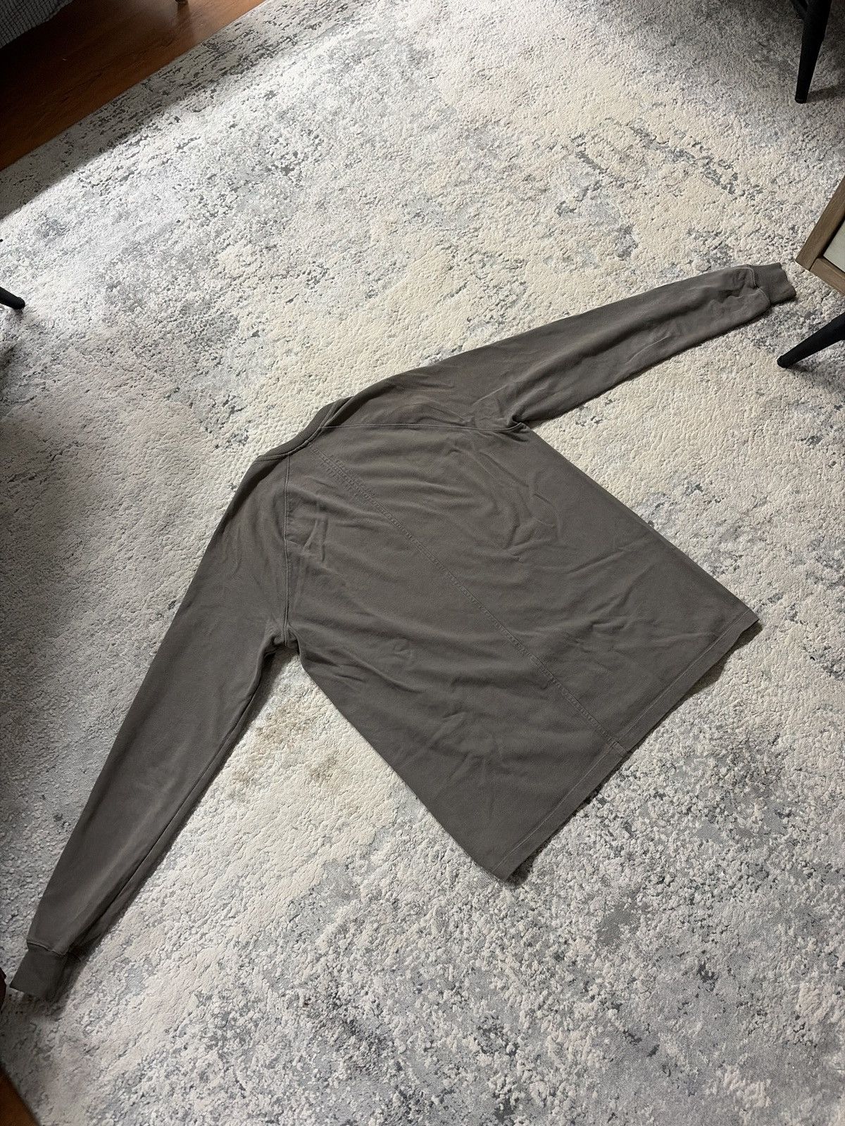 Rick Owens Mainline FW22 Strobe Oversized Heavyweight Tee Shirt Size US XS / EU 42 / 0 - 14 Thumbnail