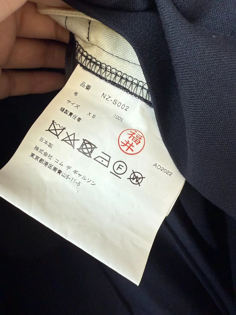 Comme des Garcons Comme Des Garcons size XS Wool pleated skirt dark blue Size 24" / US 00 / IT 34 - 3 Thumbnail