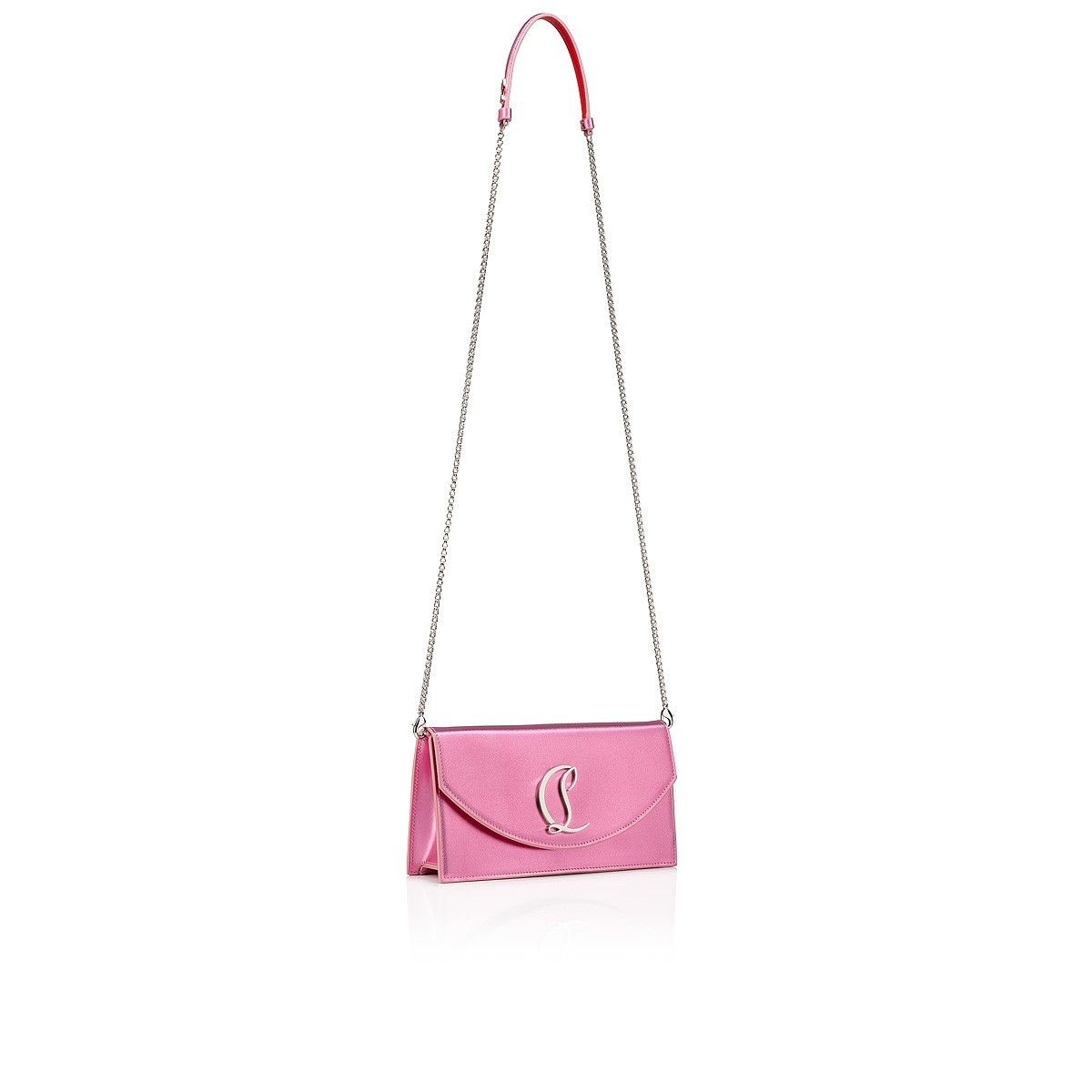 Christian Louboutin oc11z0525 Loubi54 Calf Laminato in Pink Size ONE SIZE - 3 Thumbnail