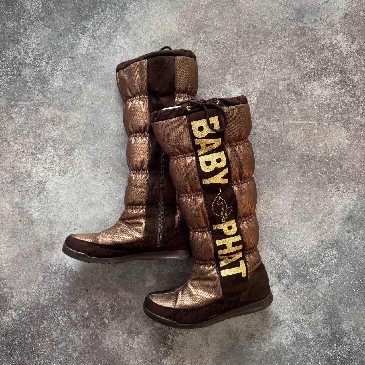 Hysteric Glamour Baby Phat Vintage Iconic Glamour Y2K Moon Boots Size US 7 / IT 37 - 1 Thumbnail