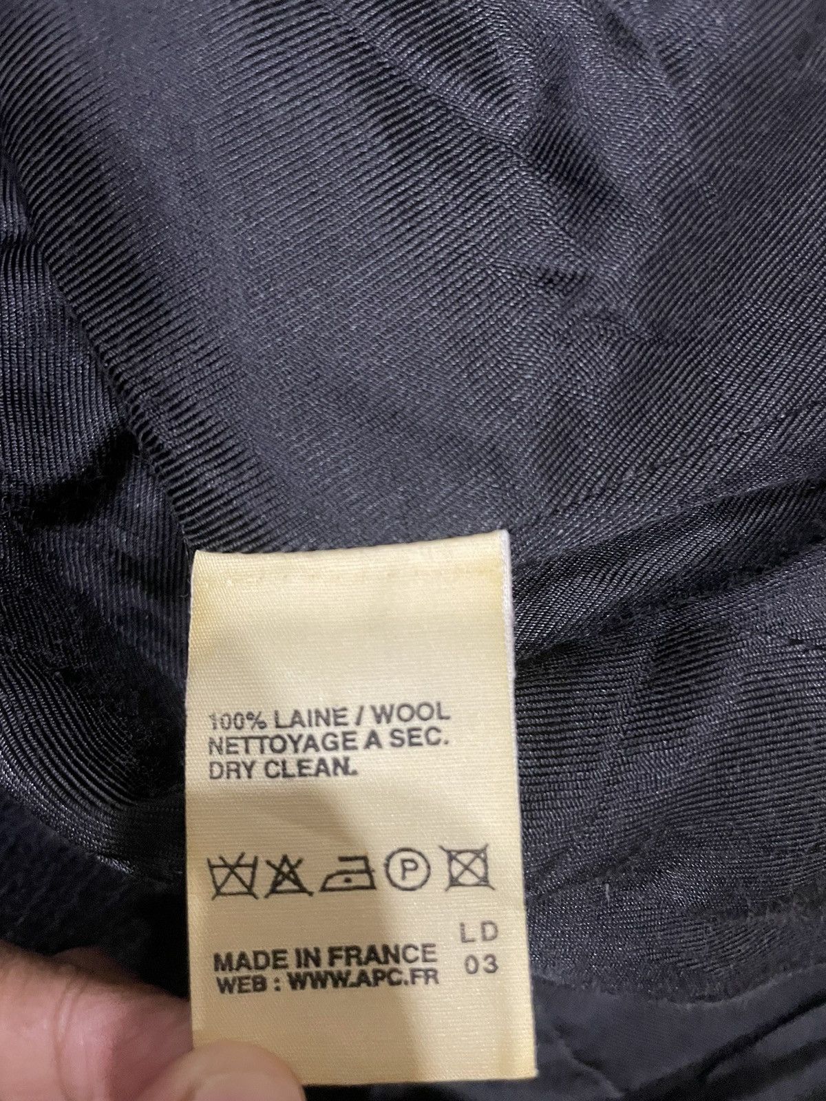 A.P.C. A.P.C HIVER 1999 black Coat Size S / US 4 / IT 40 - 5 Thumbnail