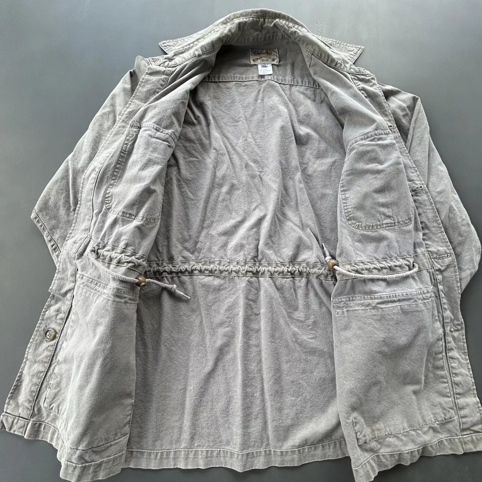 Cabelas VTG 80s Cabelas Jacket Military Khaki 4 Pockets Size US M / EU 48-50 / 2 - 3 Thumbnail