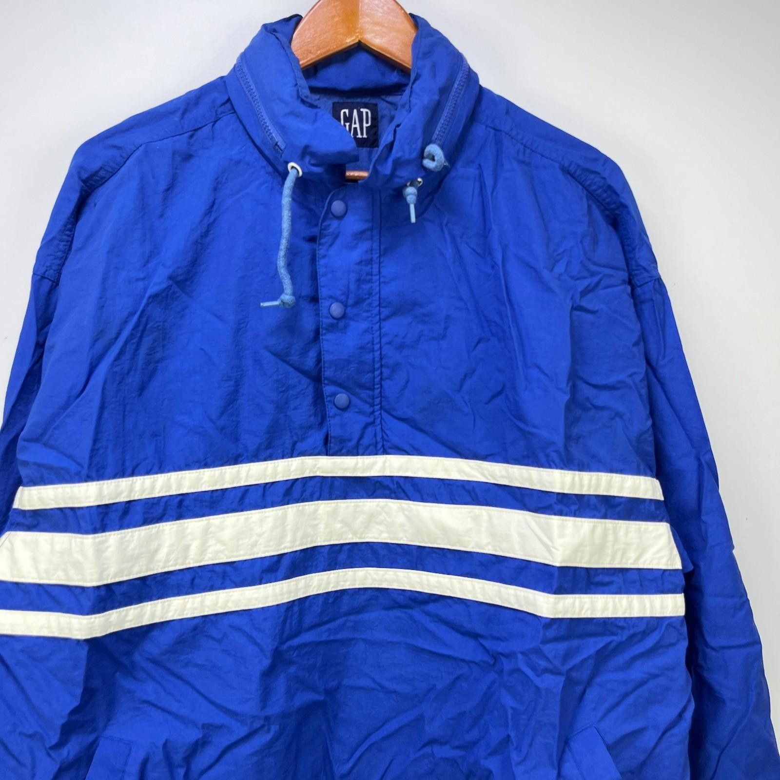 Gap Vintage 90s Gap Windbreaker Jacket Large Size US L / EU 52-54 / 3 - 2 Thumbnail