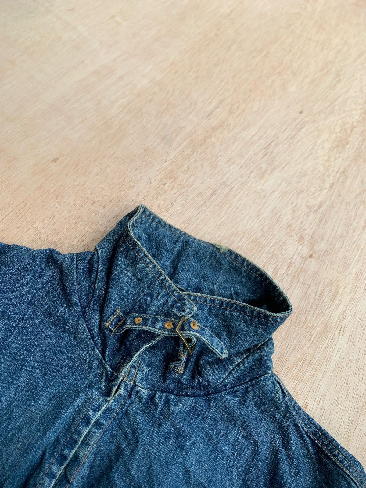 14th Addiction × Japanese Brand Vintage Ramonpole Pocket Denim Jacket Size US L / EU 52-54 / 3 - 7 Thumbnail