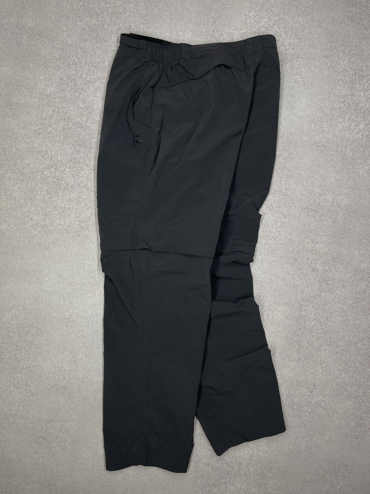 Mens Karrimor 2in1 Nylon Cargo Pants Grey Outdoor Gorpcore