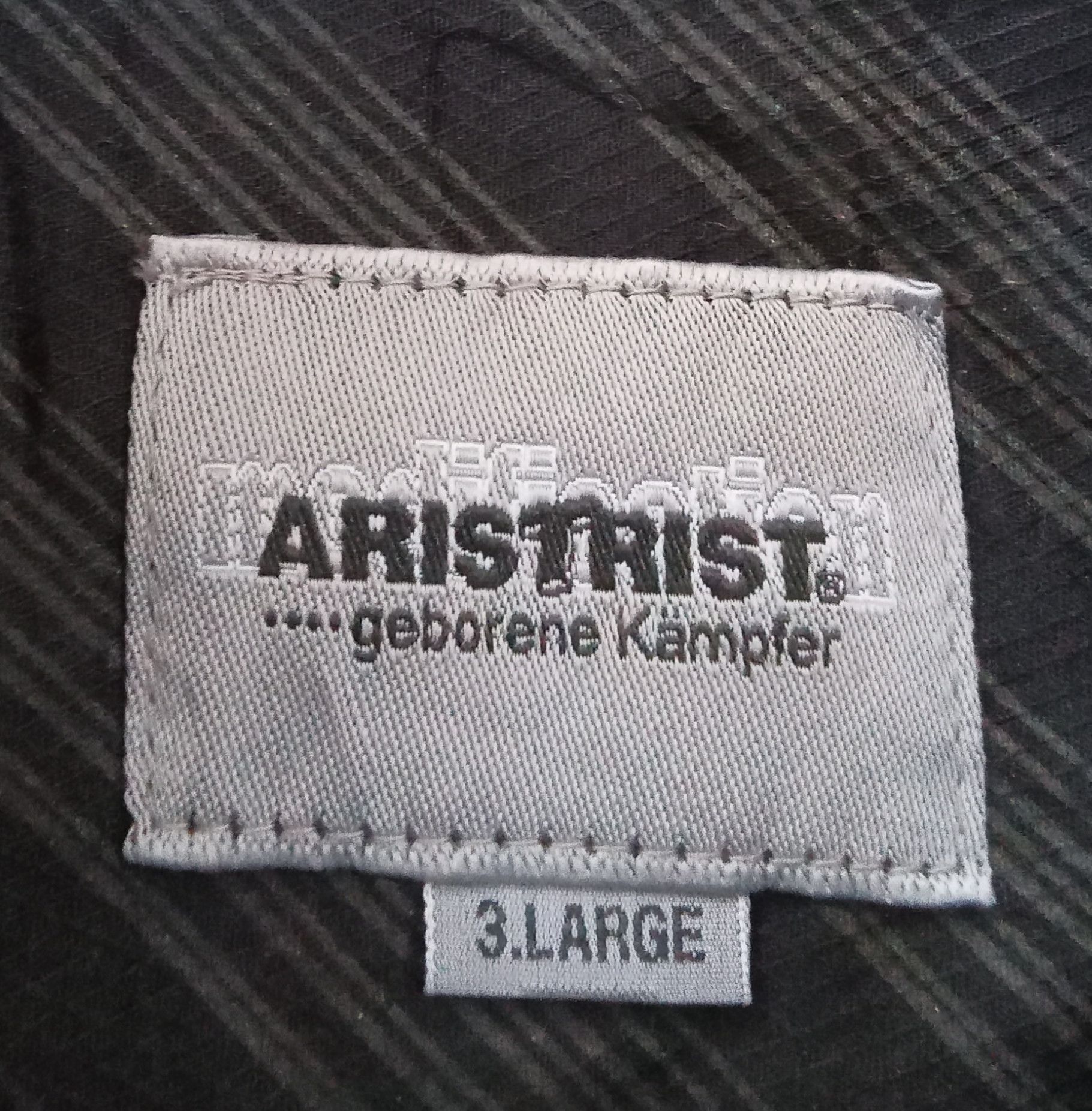 Designer Aristrist Modification Geborene Kämpfer Zipped Shirt Size US XL / EU 56 / 4 - 3 Thumbnail