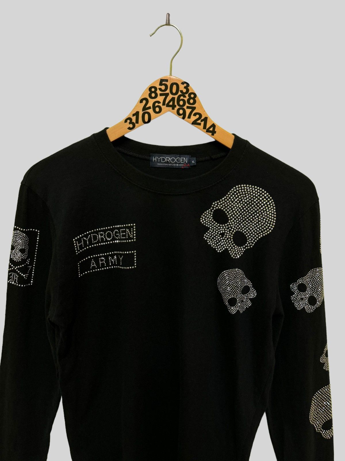 Seditionaries Bling Bling Skulls Long Sleeves Tee Size US S / EU 44-46 / 1 - 3 Thumbnail