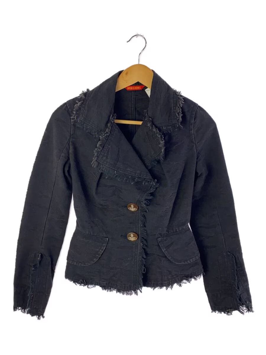 Vivienne Westwood Frayed Cotton Jacket Size S / US 4 / IT 40 - 1 Thumbnail