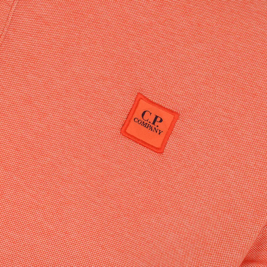 C.P. Company o1y1224 Logo Polo Shirt in Tomato Red Size US L / EU 52-54 / 3 - 2 Thumbnail
