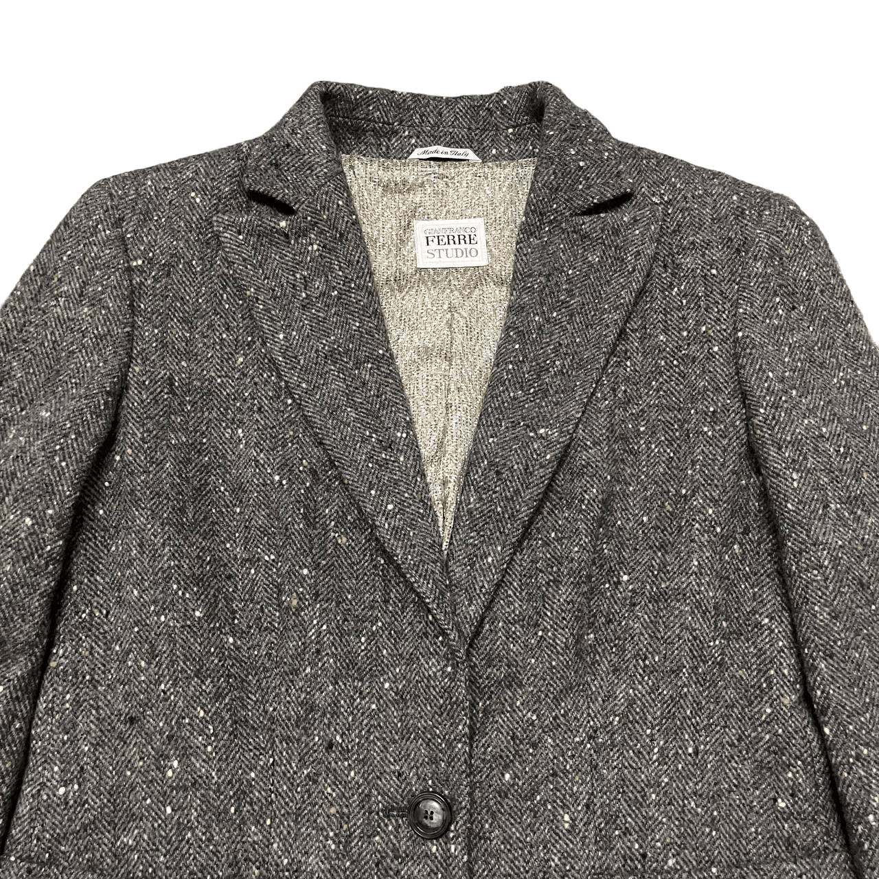 Gianfranco Ferre Vintage Gianfranco Ferre Studios Wool Coat Size M / US 6-8 / IT 42-44 - 2 Thumbnail