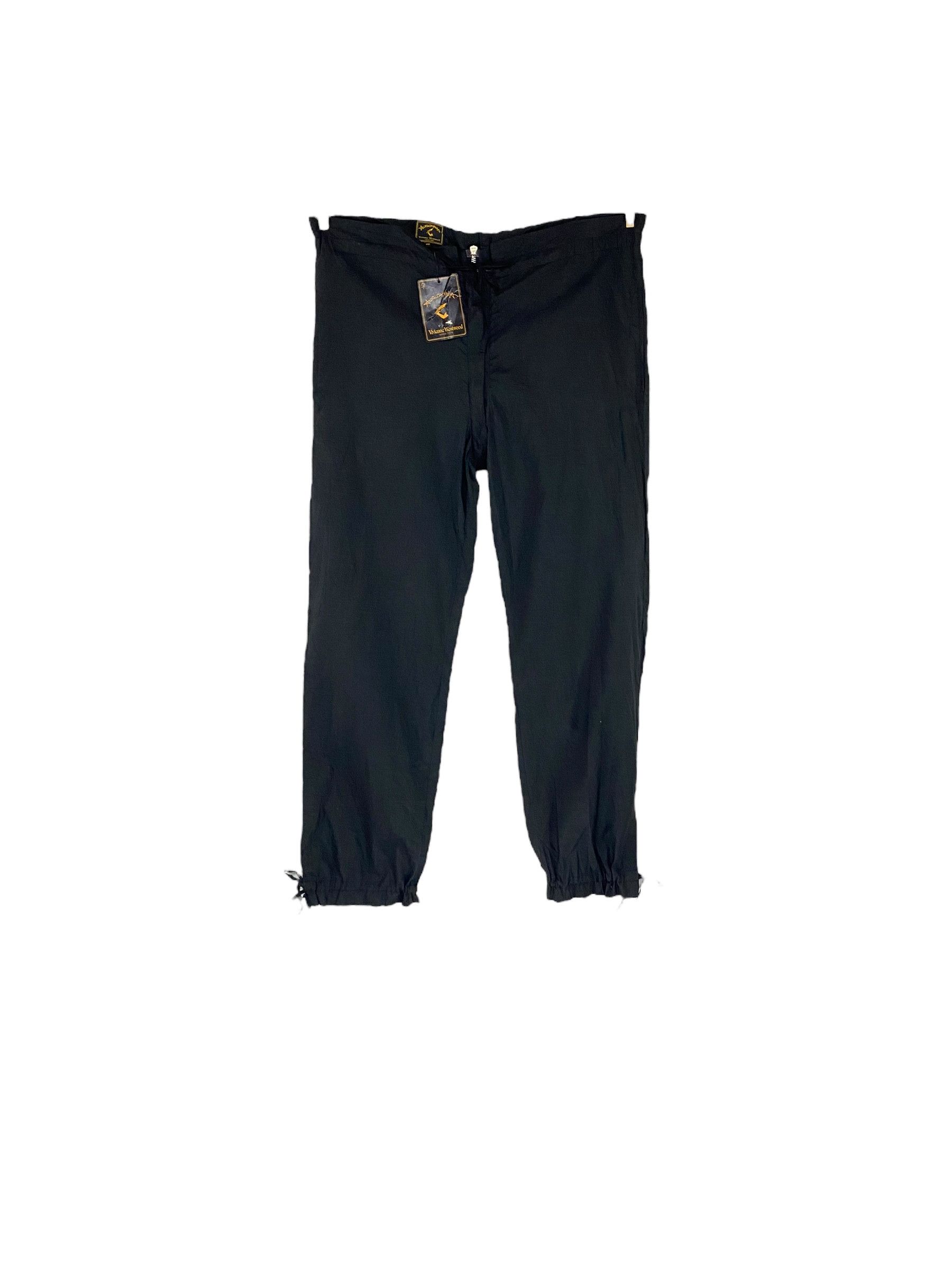 Designer × Seditionaries × Vivienne Westwood NOS Vivienne Westwood drawstring zipper split pant Size US 32 / EU 48 - 1 Thumbnail