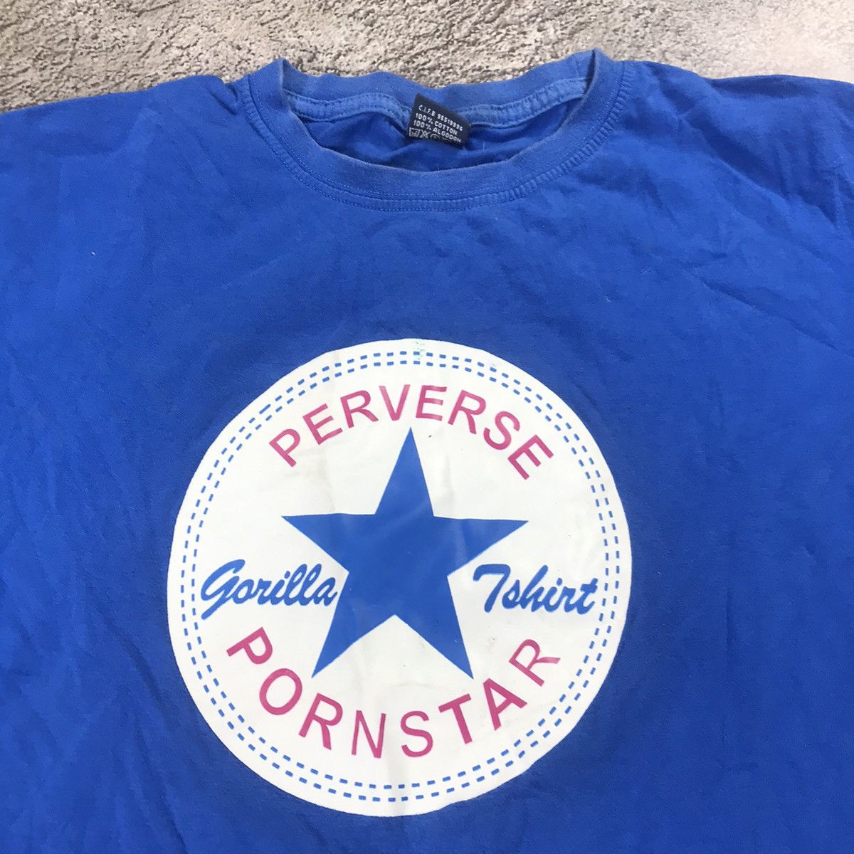 Vintage Vintage Y2K Converse Star Logo Graphic Tee Streetwear Boxy M Size US M / EU 48-50 / 2 - 2 Thumbnail