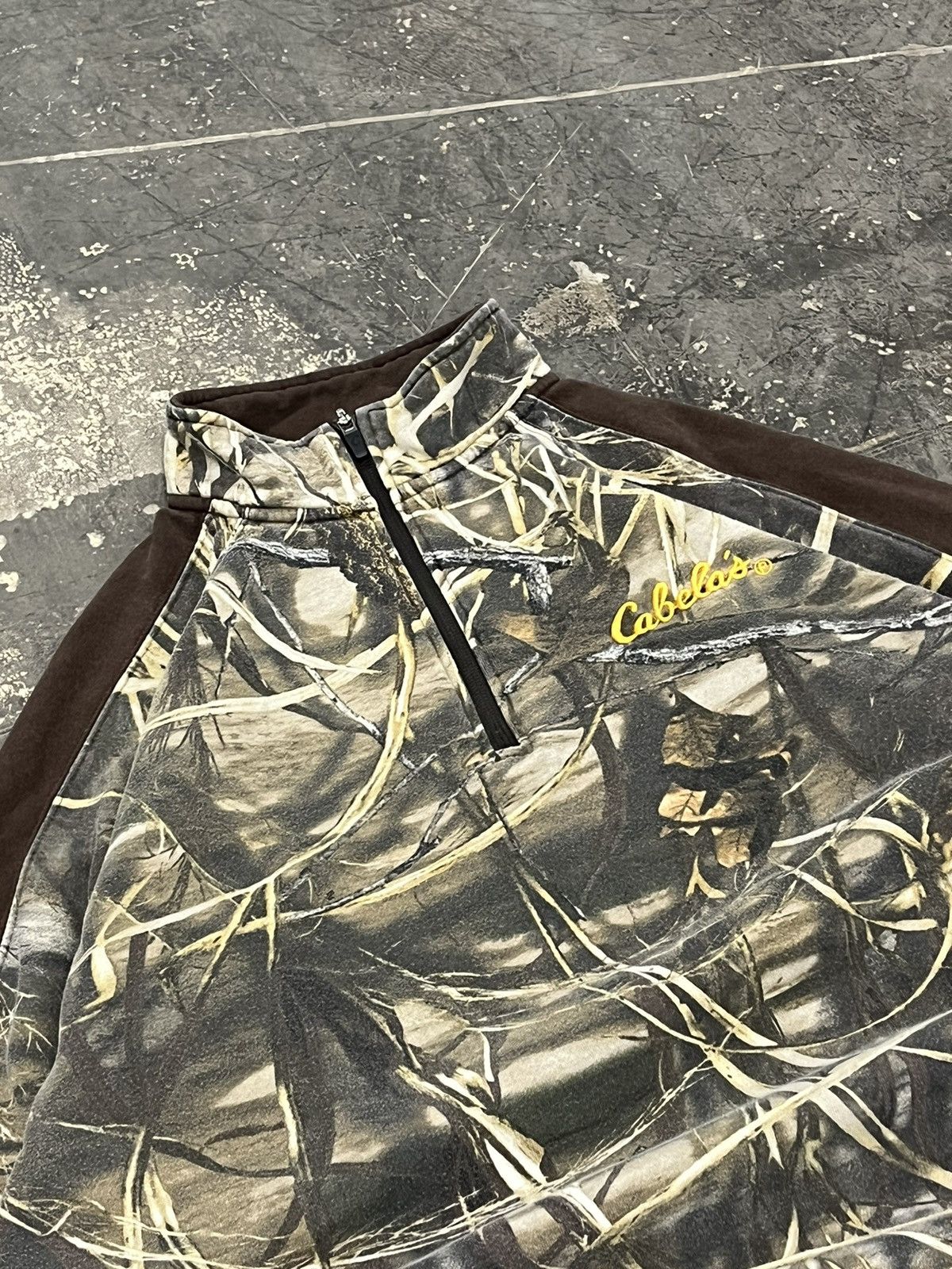 Realtree Vintage real tree 1/4th zip up hoodie Size US XL / EU 56 / 4 - 6 Thumbnail